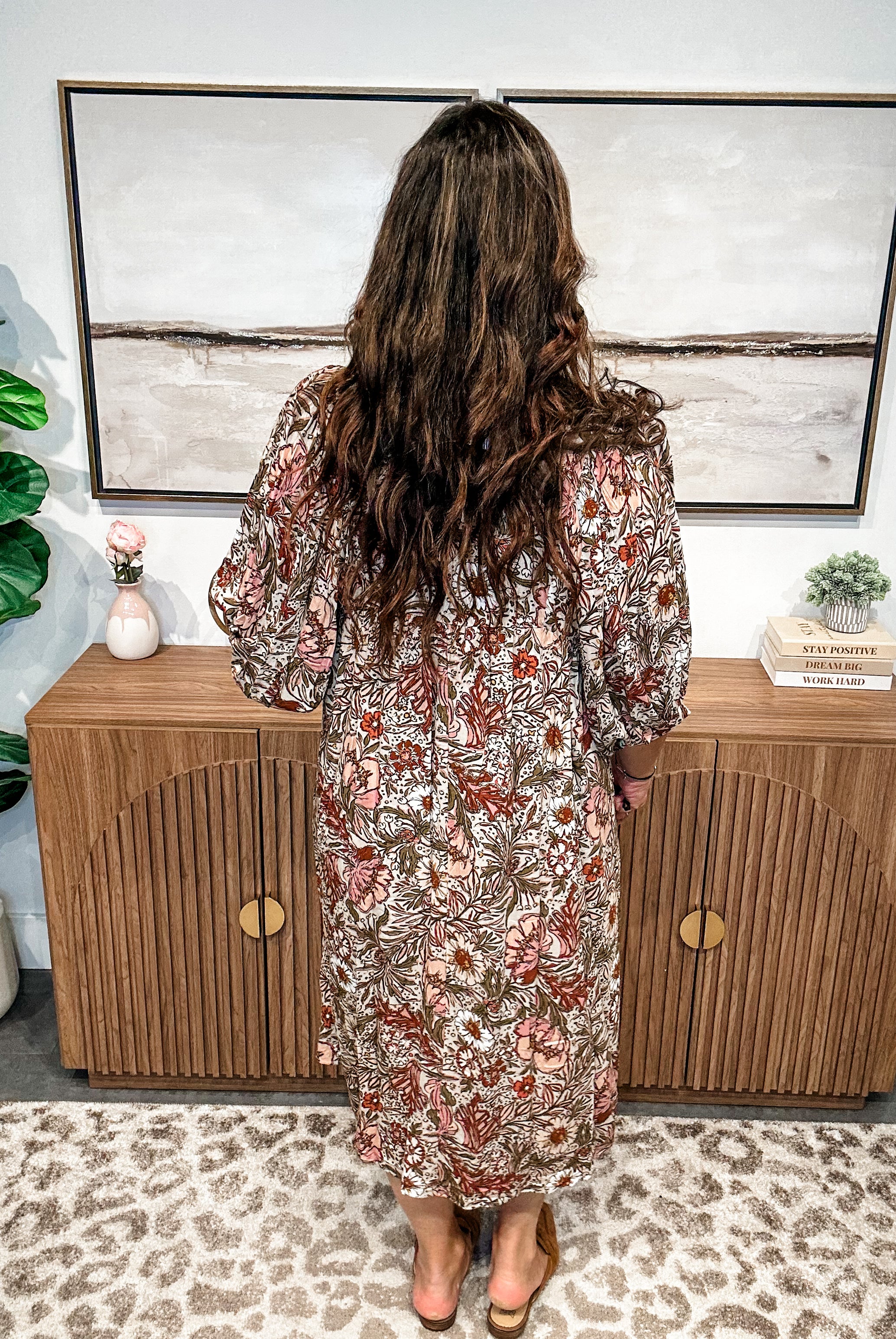 Sienna Bloom Boho Maxi Dress (S-3XL)-180 Dresses-Oddi-Hello Friends Boutique-Woman's Fashion Boutique Located in Traverse City, MI