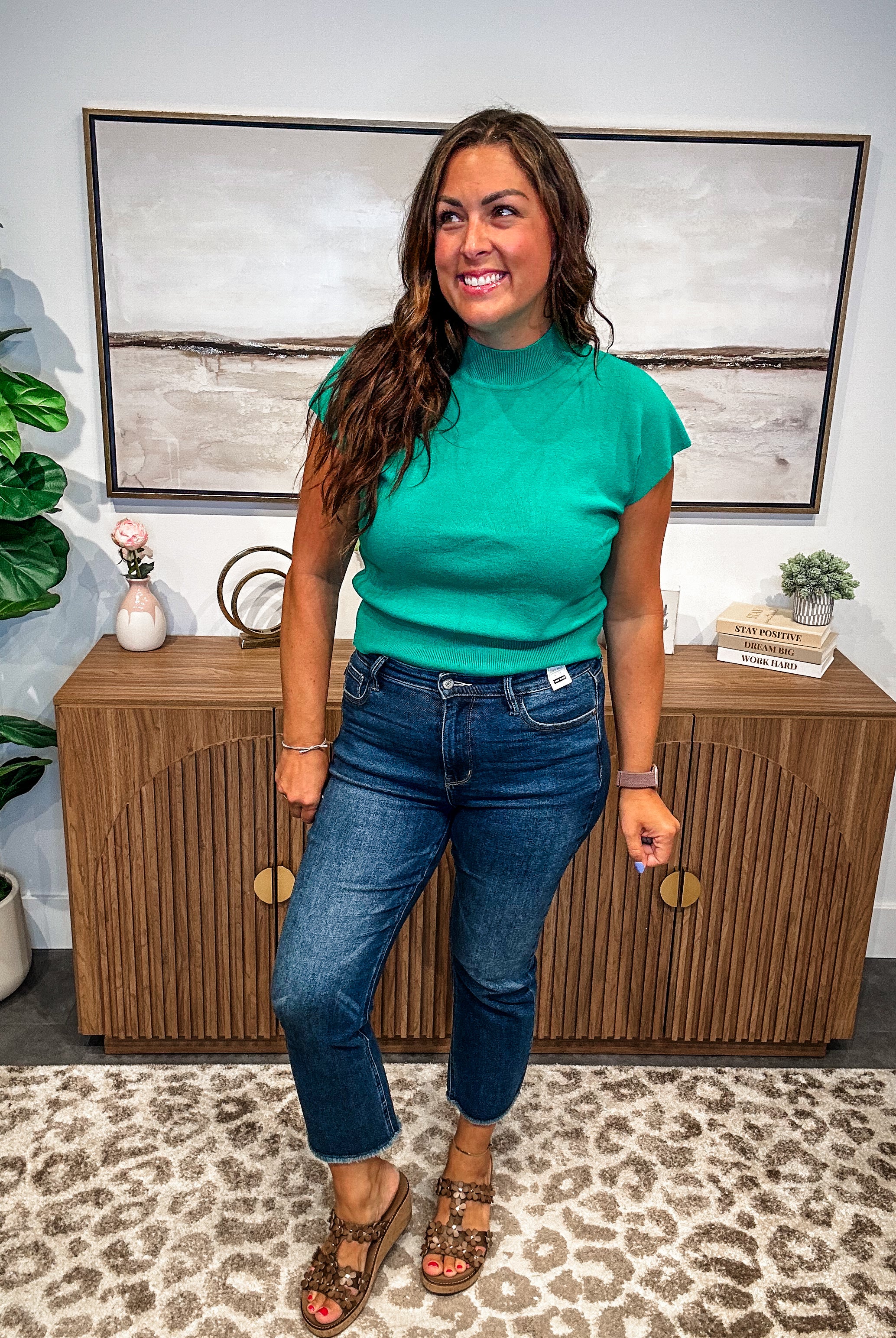 The City Chic Kick Flares (0-24W)-200 Denim-Judy Blue-Hello Friends Boutique-Woman's Fashion Boutique Located in Traverse City, MI