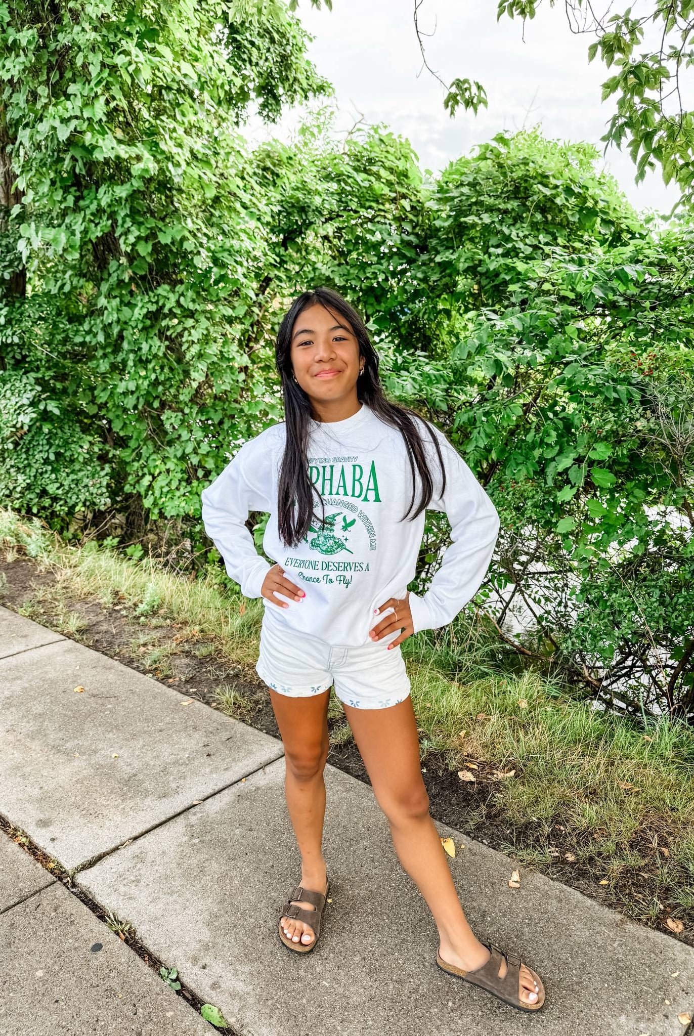 Elphaba OR Glinda Youth (XS-XL) & Adult Sweatshirt (S-2XL)-150 Sweatshirts/Hoodies-Poppy & Pine-Hello Friends Boutique-Woman's Fashion Boutique Located in Traverse City, MI
