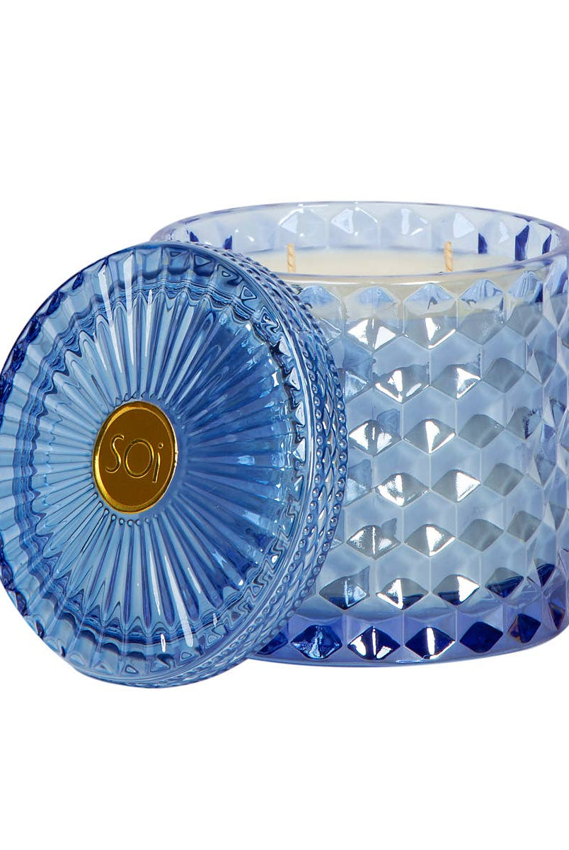 Santorini Breeze 15oz Shimmer Candle 2 wick-300 Treats/Gift-The SOi Company-Hello Friends Boutique-Woman's Fashion Boutique Located in Traverse City, MI