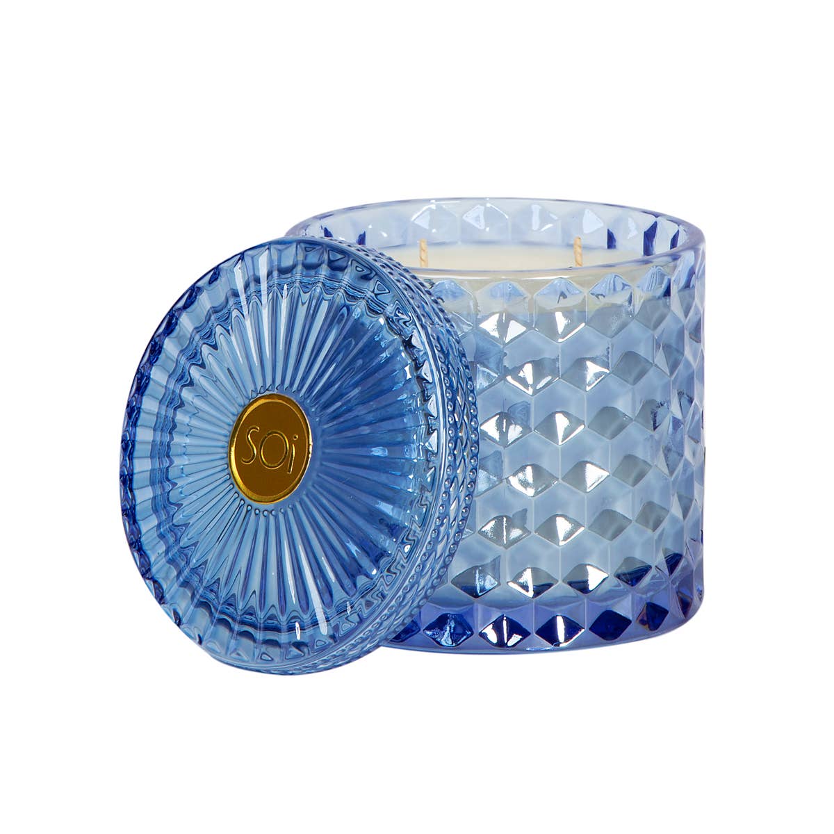 Santorini Breeze 15oz Shimmer Candle 2 wick-300 Treats/Gift-The SOi Company-Hello Friends Boutique-Woman's Fashion Boutique Located in Traverse City, MI
