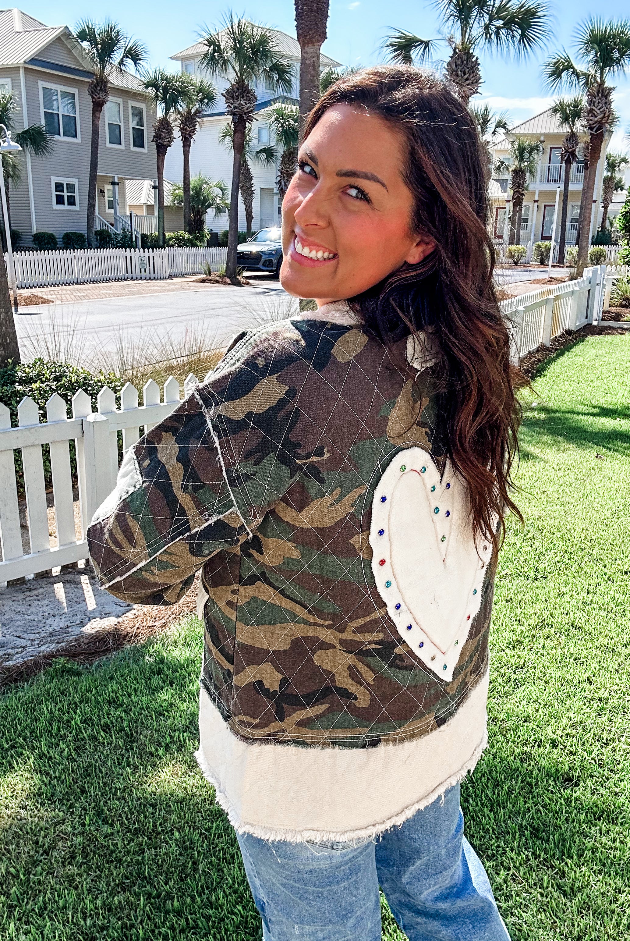 Boss Babe Loving Jacket (S-L)-170 Outerwear/Jackets-POL-Hello Friends Boutique-Woman's Fashion Boutique Located in Traverse City, MI