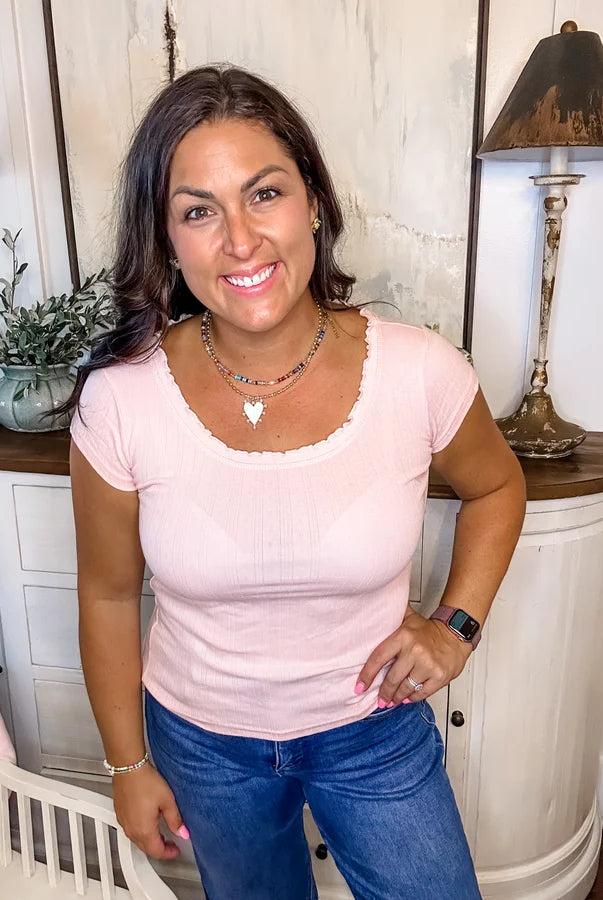 The Edge Luxe Top (S-XL)-100 Short Sleeve-Sew In Love-Hello Friends Boutique-Woman's Fashion Boutique Located in Traverse City, MI