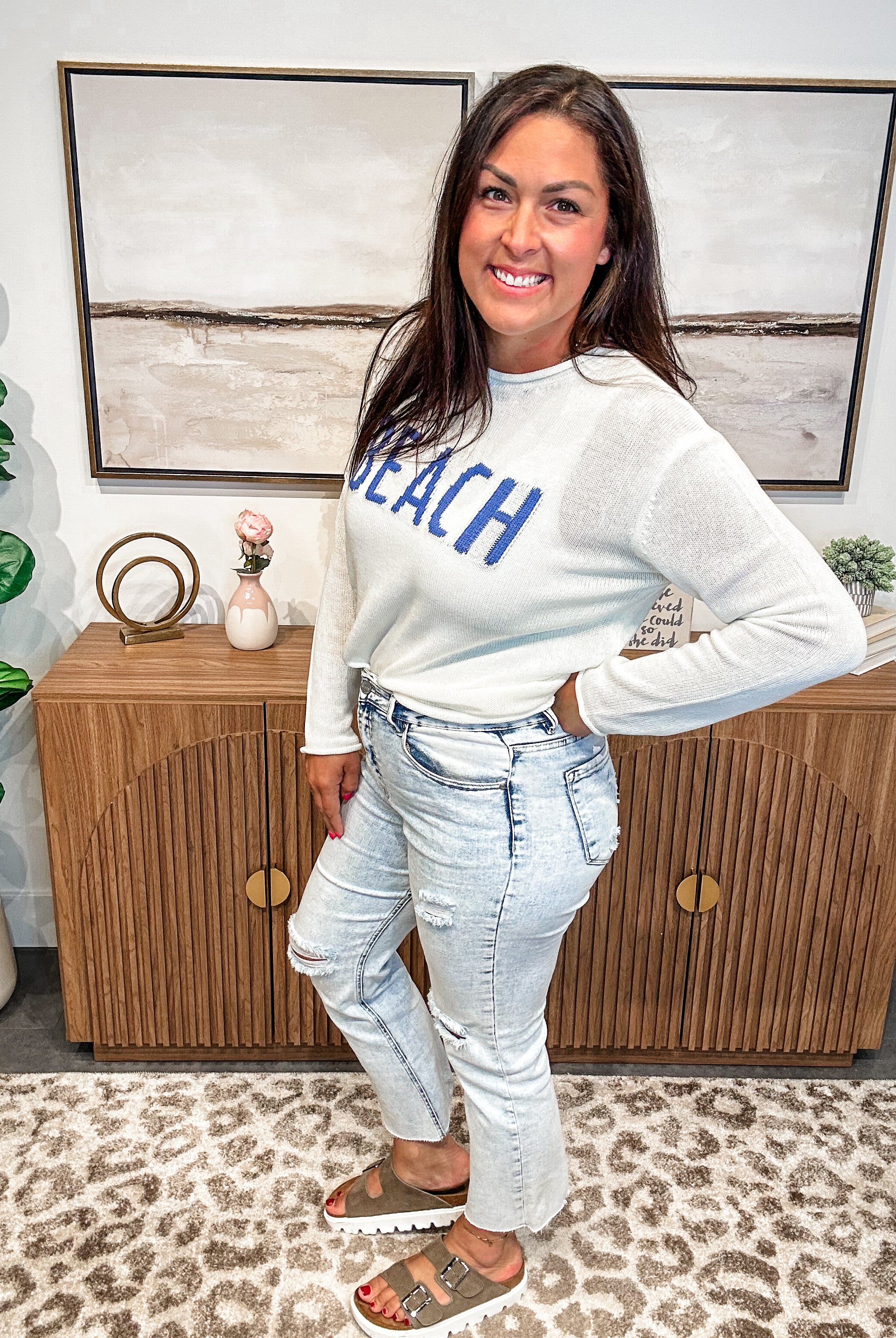 The Rebel Slim Straight Jeans (3-15, 1X-3X)-200 Denim-RISEN-Hello Friends Boutique-Woman's Fashion Boutique Located in Traverse City, MI