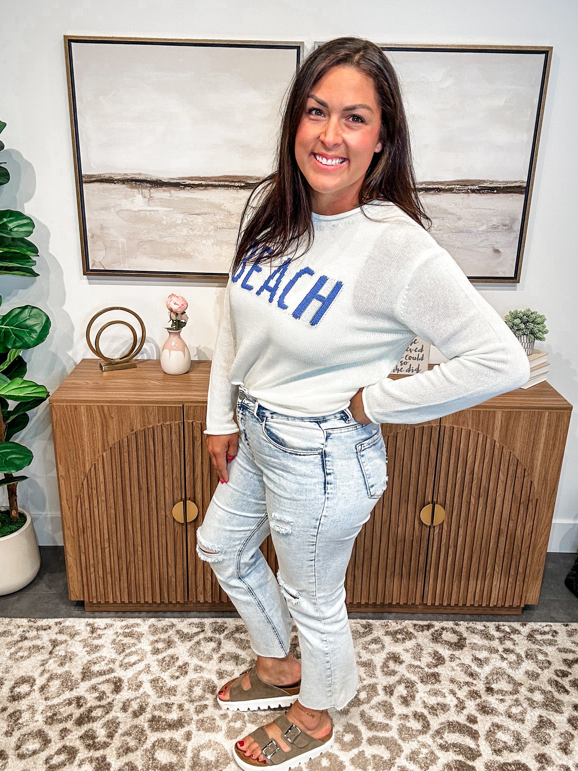 The Rebel Slim Straight Jeans (3-15, 1X-3X)-200 Denim-RISEN-Hello Friends Boutique-Woman's Fashion Boutique Located in Traverse City, MI