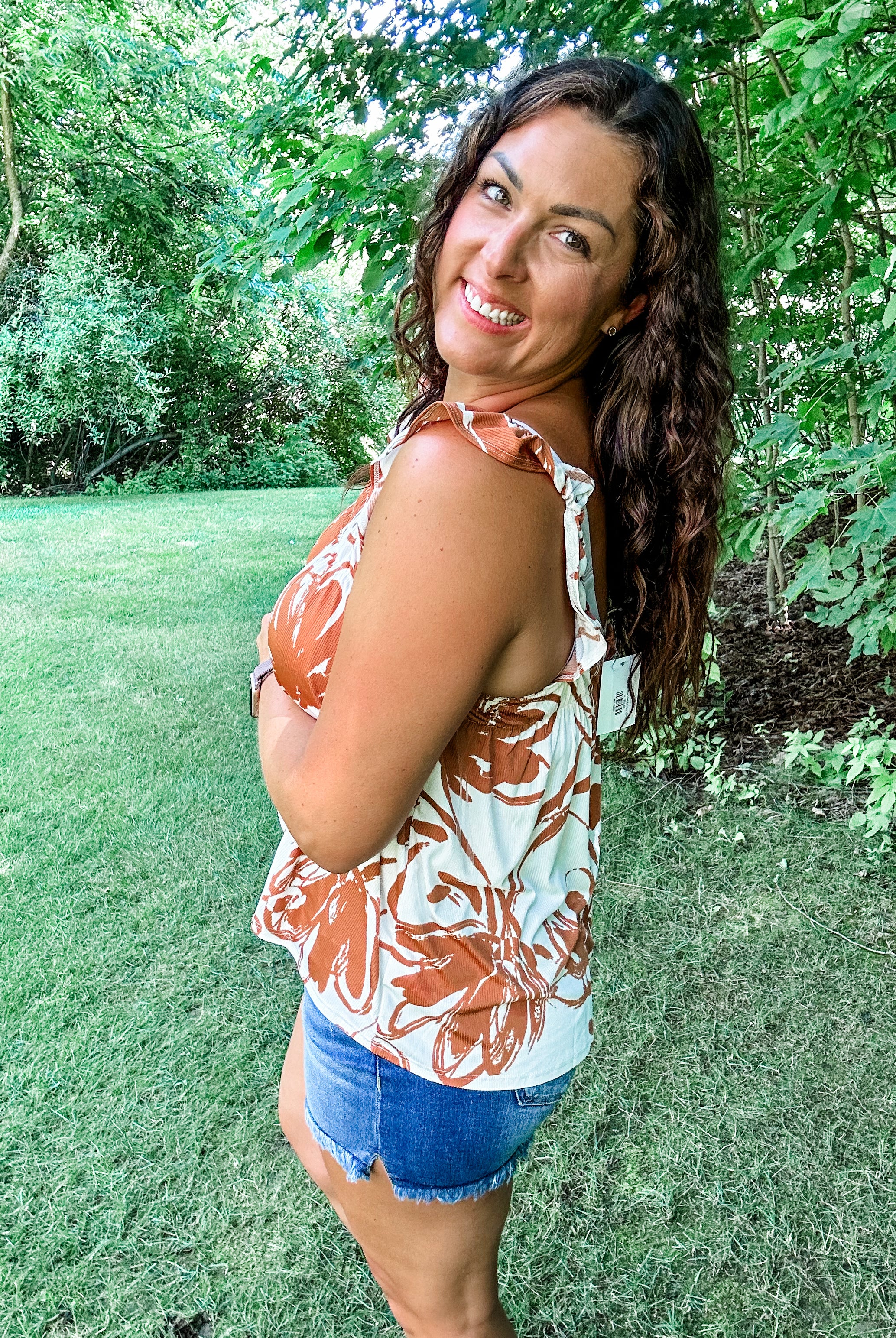 Out On The Water Top (S-3XL)-120 Sleeveless-GILLI-Hello Friends Boutique-Woman's Fashion Boutique Located in Traverse City, MI