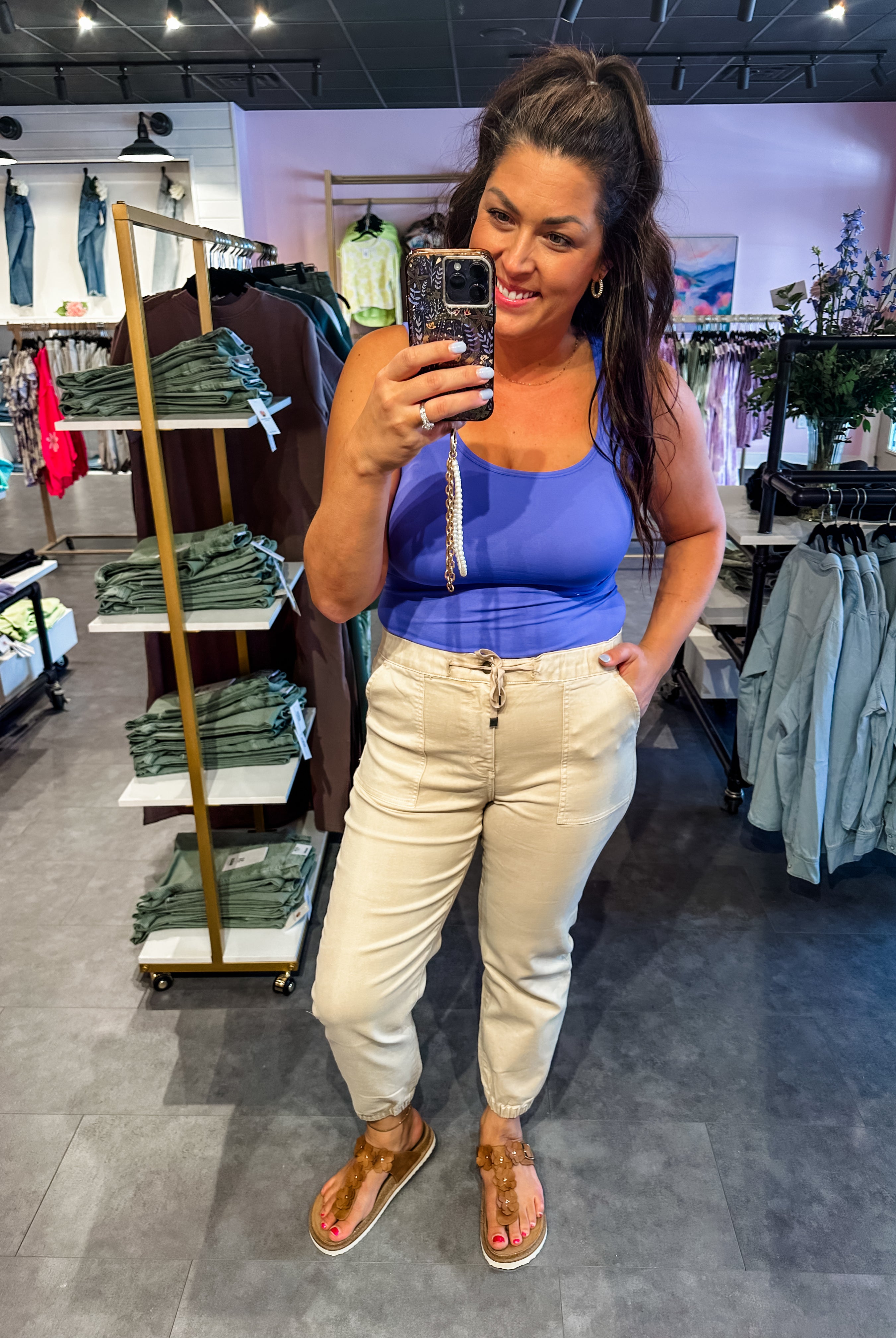 The Perfect Catch Jogger (S-3XL)-200 Denim-Mica Denim-Hello Friends Boutique-Woman's Fashion Boutique Located in Traverse City, MI