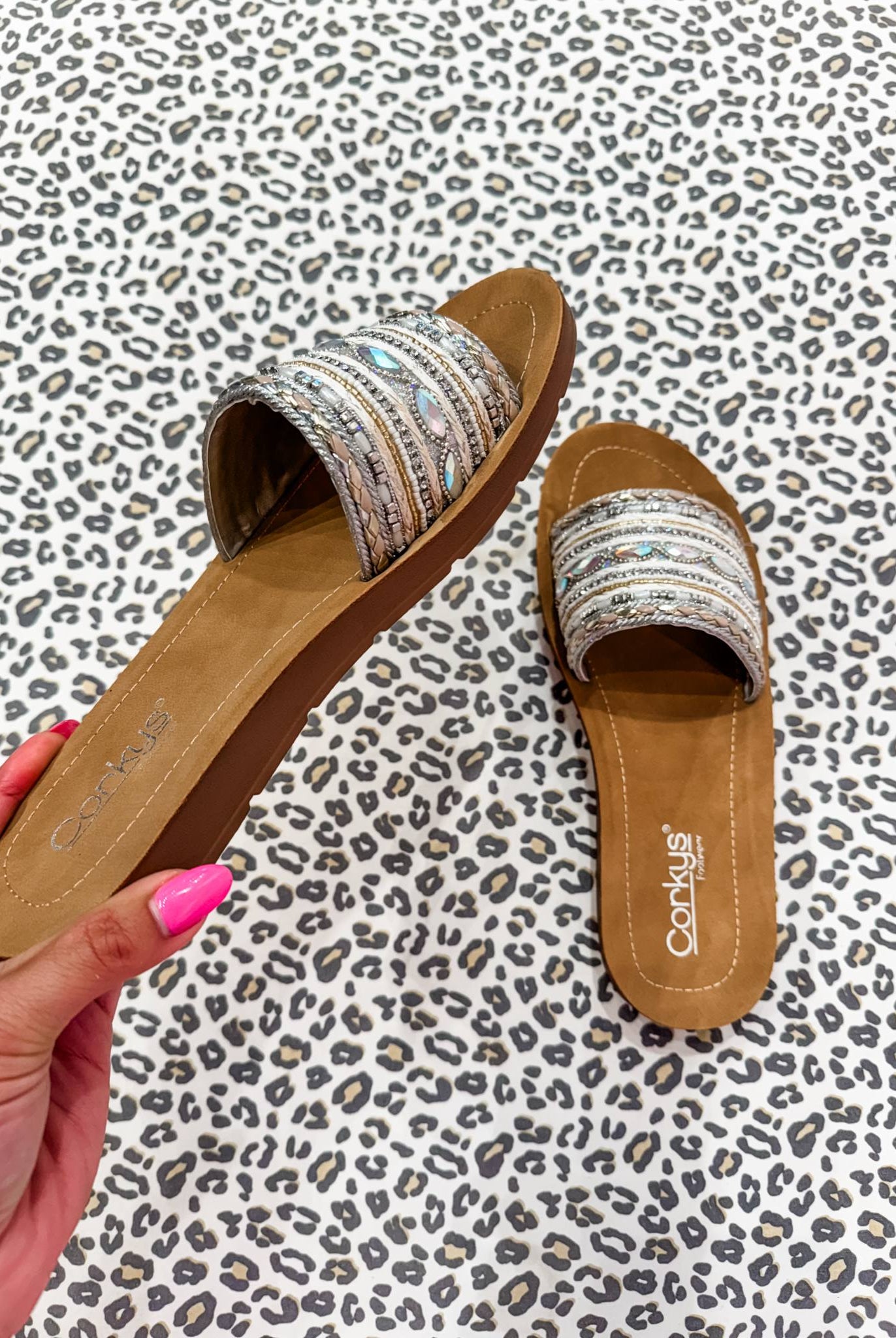 The Vacation Mode Sandals (7-11)-250 Shoes-Corky's Footwear-Hello Friends Boutique-Woman's Fashion Boutique Located in Traverse City, MI