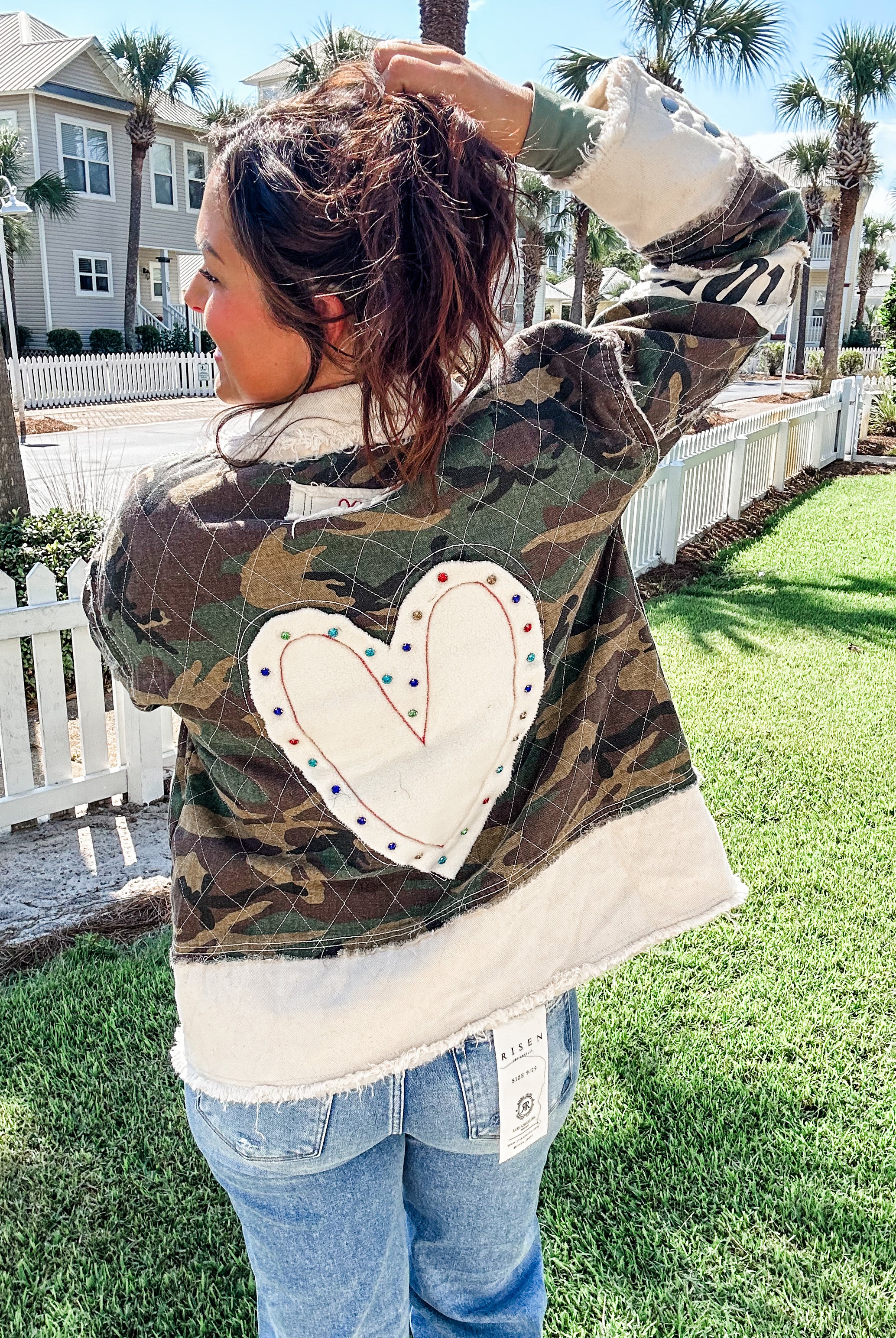 Boss Babe Loving Jacket (S-L)-170 Outerwear/Jackets-POL-Hello Friends Boutique-Woman's Fashion Boutique Located in Traverse City, MI