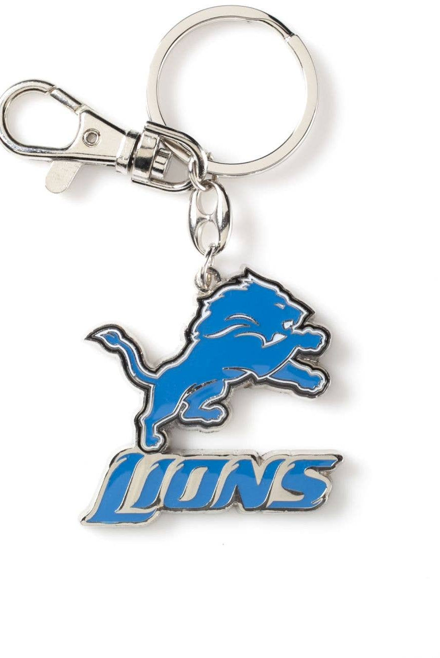Detroit Lions Keychain-280 Other Accessories-Aminco USA-Hello Friends Boutique-Woman's Fashion Boutique Located in Traverse City, MI
