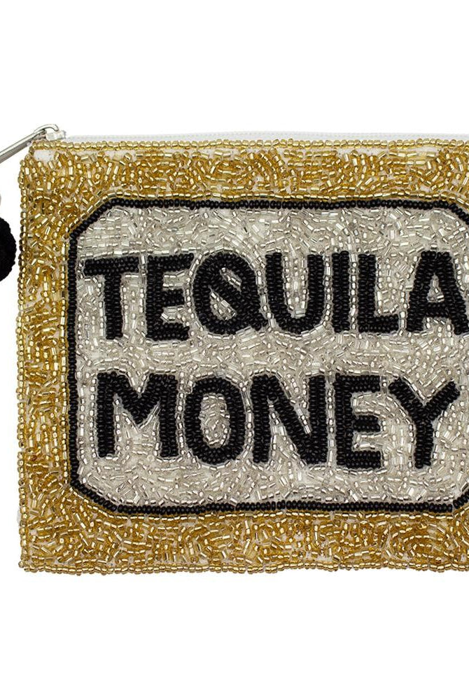 Tequila Funds Beaded Mini Pouch-280 Other Accessories-Judson-Hello Friends Boutique-Woman's Fashion Boutique Located in Traverse City, MI