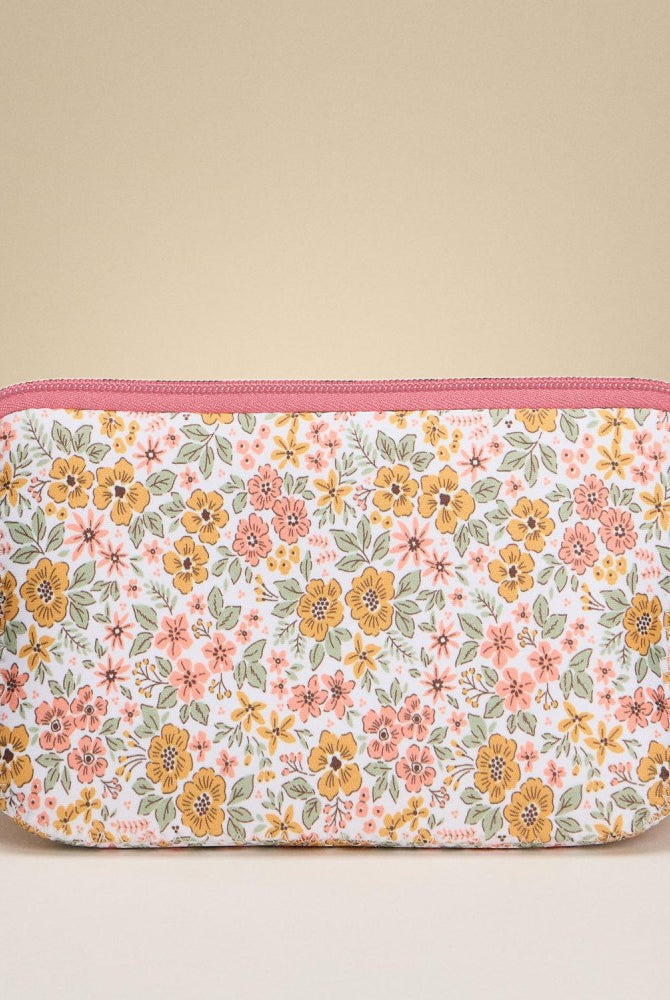 Floral Neoprene Pouch-260 Bags-Judson-Hello Friends Boutique-Woman's Fashion Boutique Located in Traverse City, MI