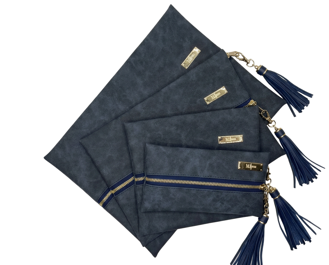 LIVE BOX- Suede Soul Sapphire - Center Zip Pack