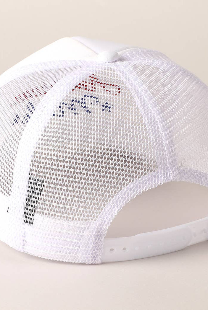 American Made Trucker Hat-280 Other Accessories-Fashion City-Hello Friends Boutique-Woman's Fashion Boutique Located in Traverse City, MI