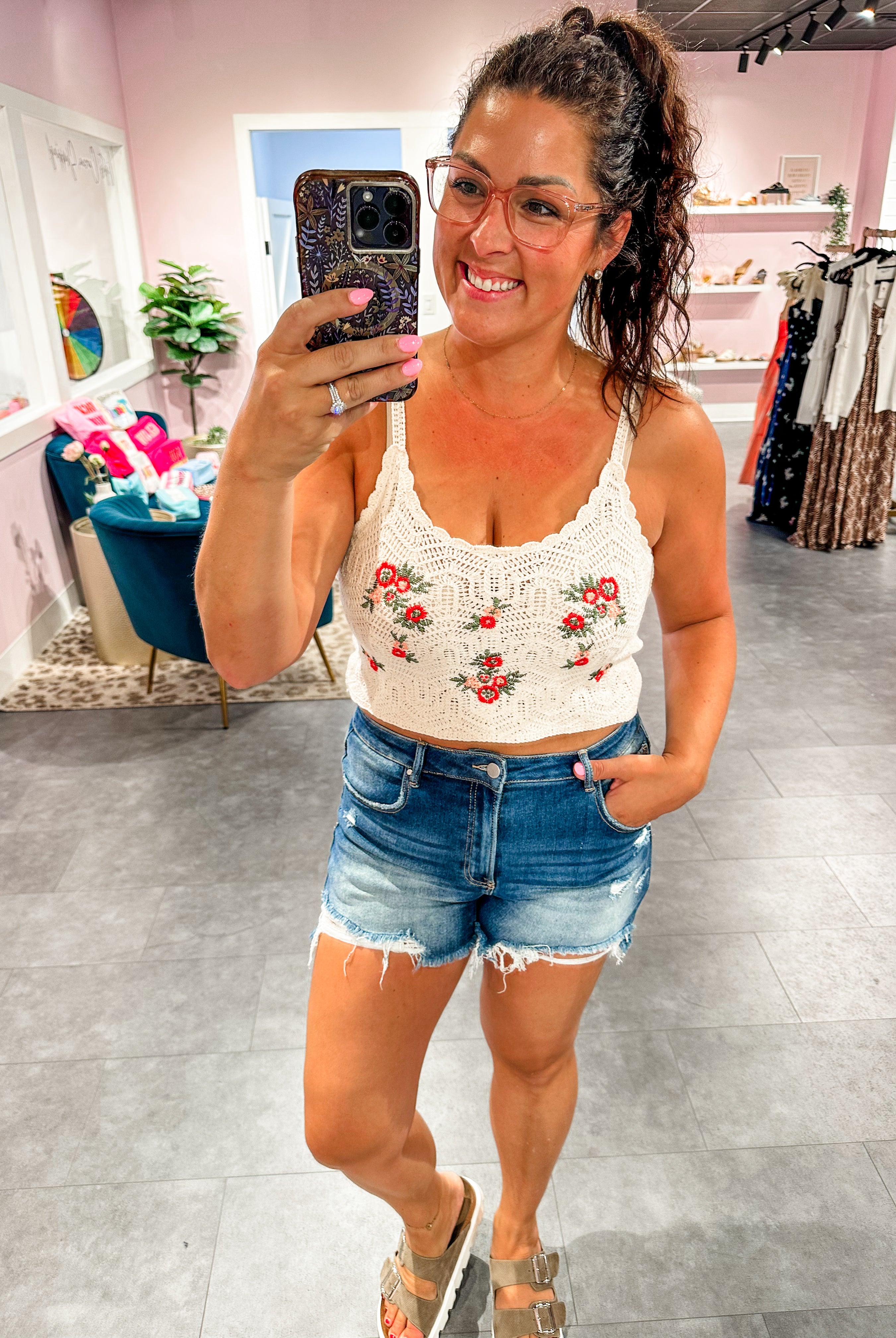 Love Somebody Top in Pink (S/M-M/L)-120 Sleeveless-So Me-Hello Friends Boutique-Woman's Fashion Boutique Located in Traverse City, MI