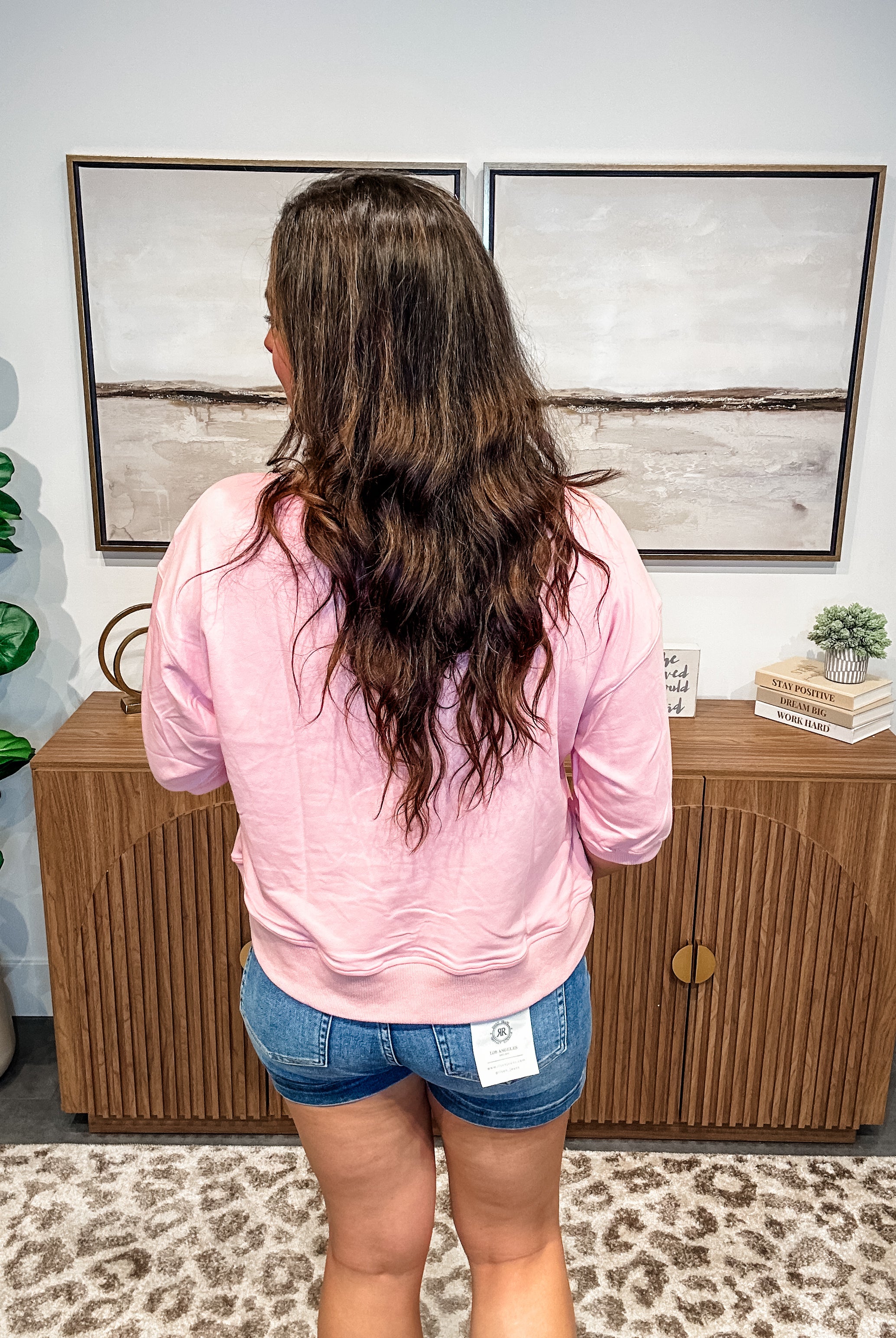 We Are The People Top and Bottoms (S-XL)-100 Short Sleeve-White Birch-Hello Friends Boutique-Woman's Fashion Boutique Located in Traverse City, MI