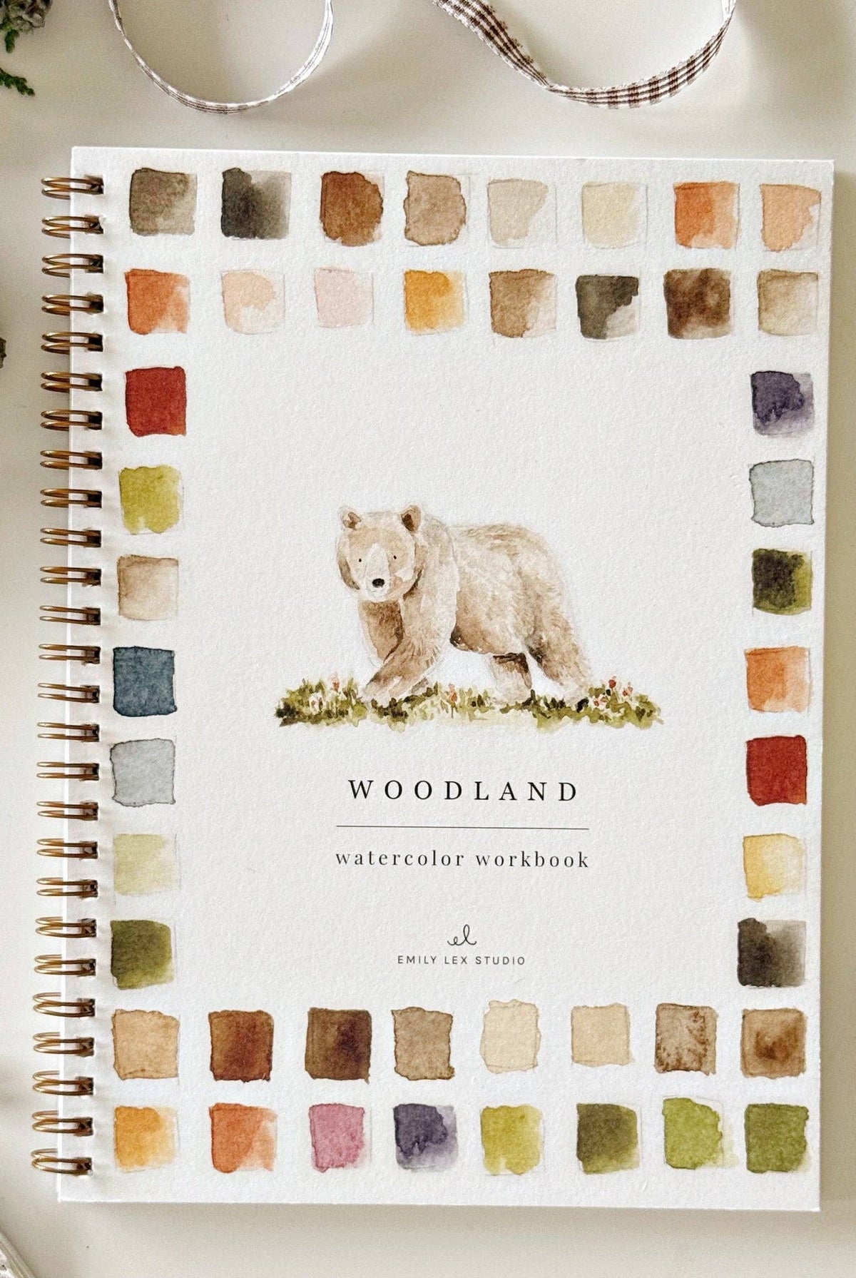 Woodland Watercolor Workbook-300 Treats/Gift-emily lex studio-Hello Friends Boutique-Woman's Fashion Boutique Located in Traverse City, MI