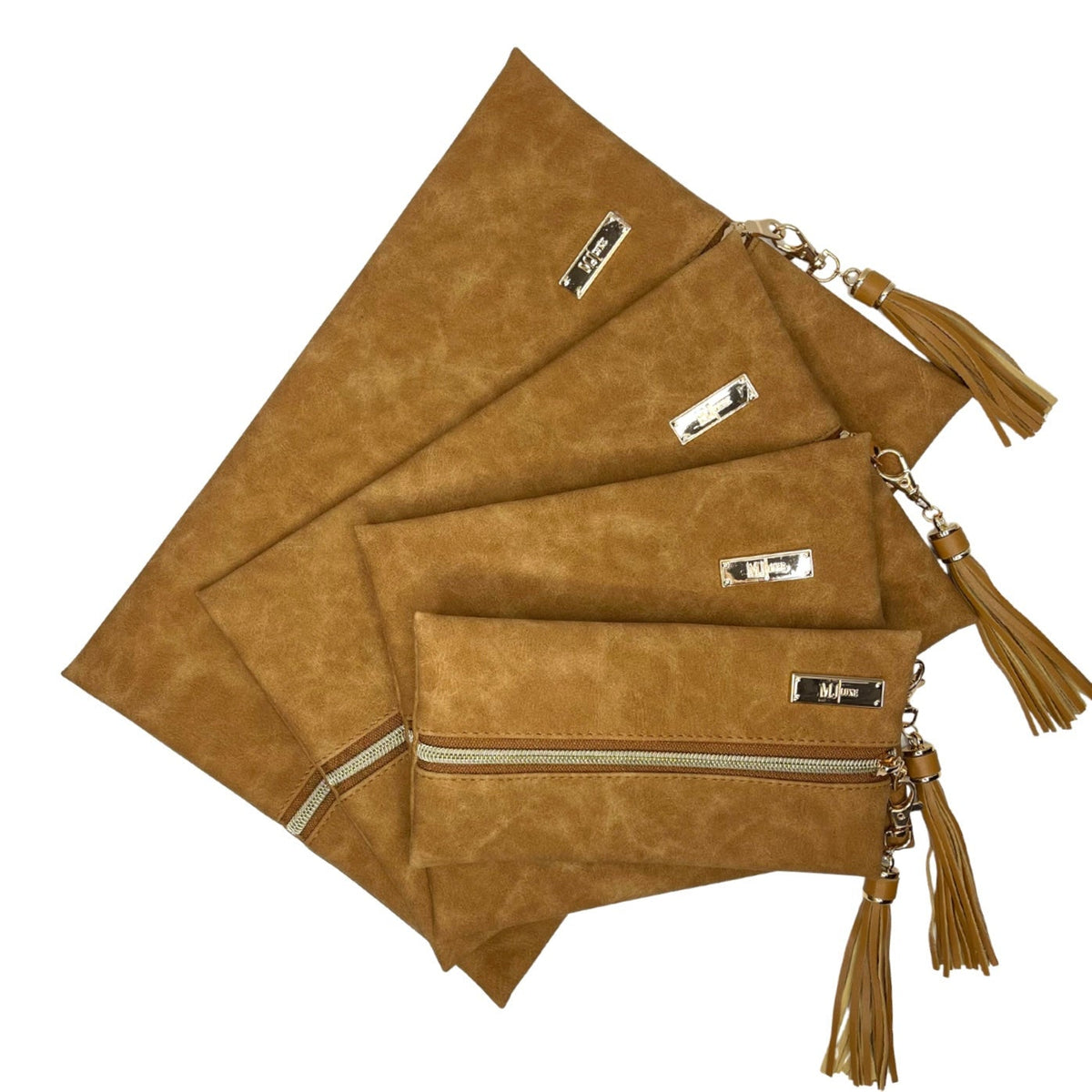 LIVE BOX- Suede Soul Amber - Center Zip Pack