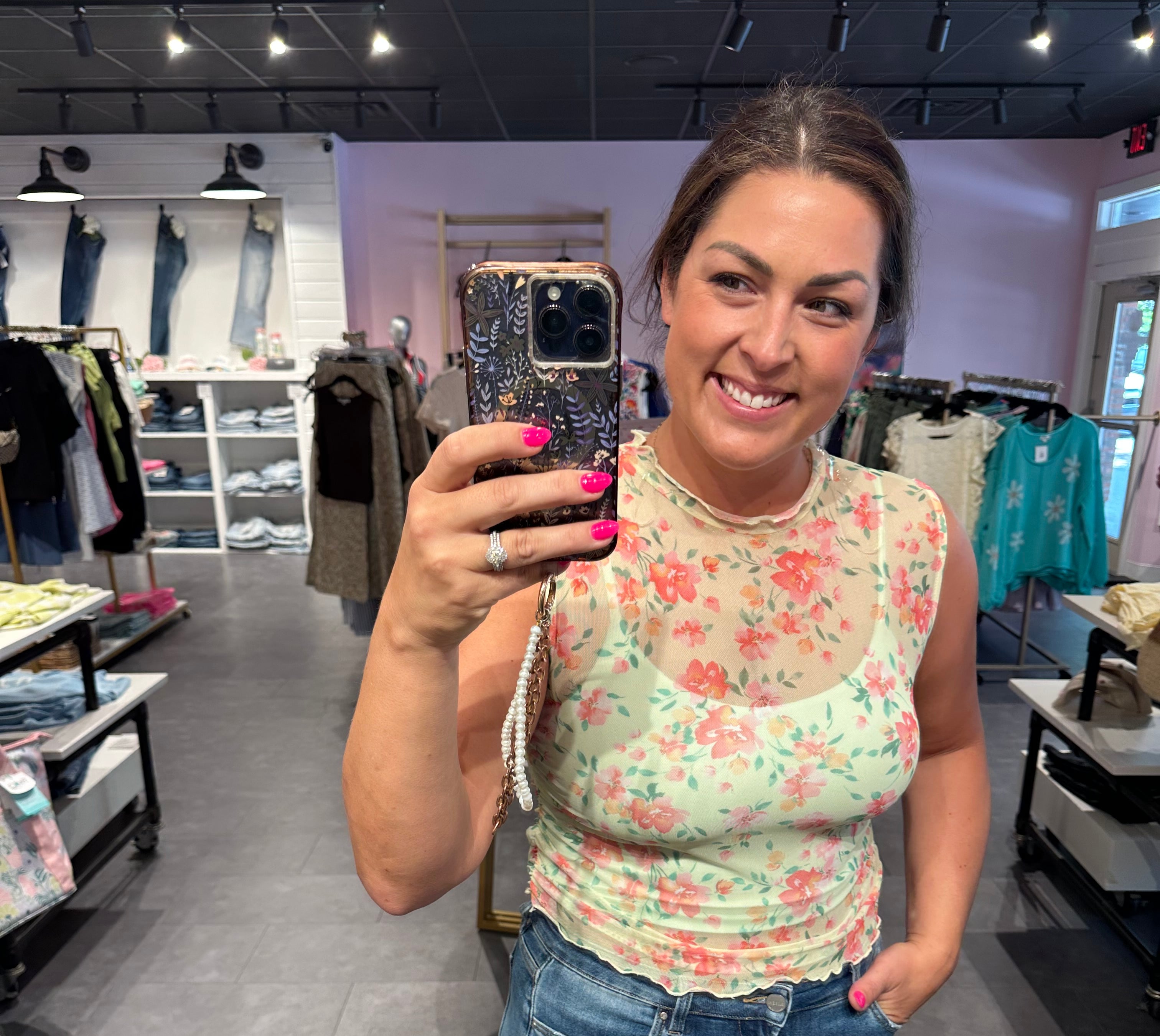 Soak In The Sun Top (S-3XL)-120 Sleeveless-KORI-Hello Friends Boutique-Woman's Fashion Boutique Located in Traverse City, MI