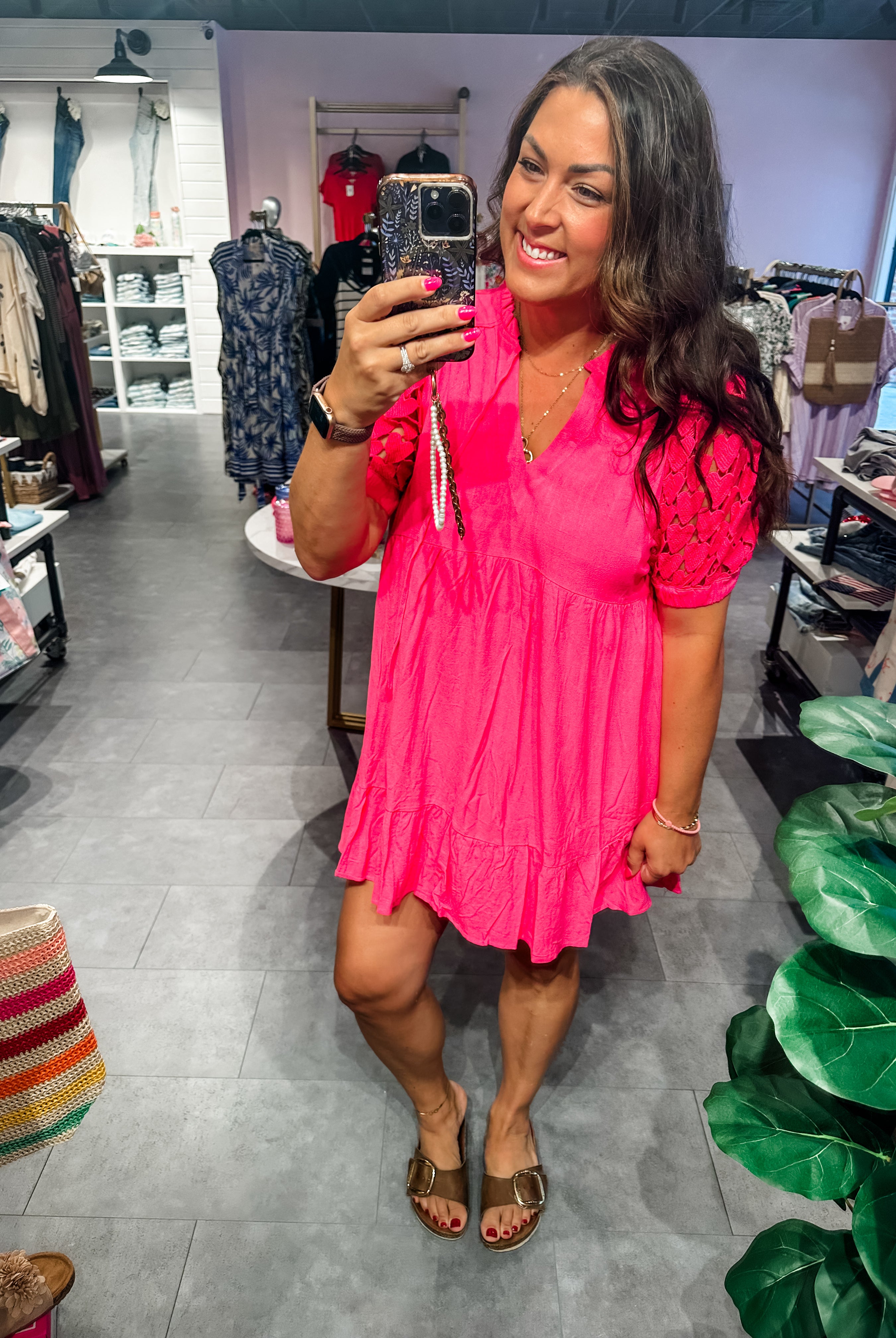 Good To Getaway Dress in Pink (S-L)-180 Dresses-UMGEE-Hello Friends Boutique-Woman's Fashion Boutique Located in Traverse City, MI