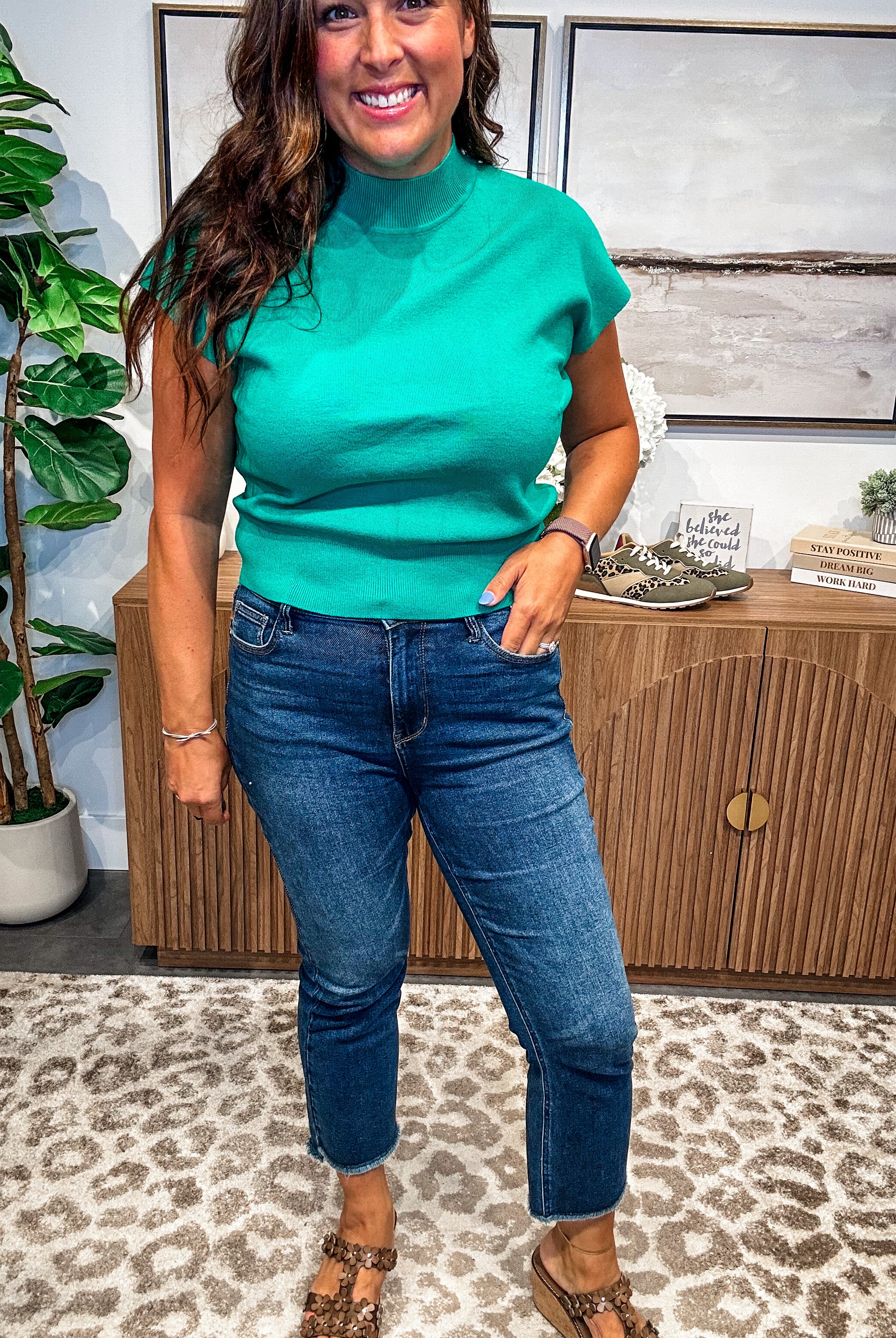 The City Chic Kick Flares (0-24W)-200 Denim-Judy Blue-Hello Friends Boutique-Woman's Fashion Boutique Located in Traverse City, MI