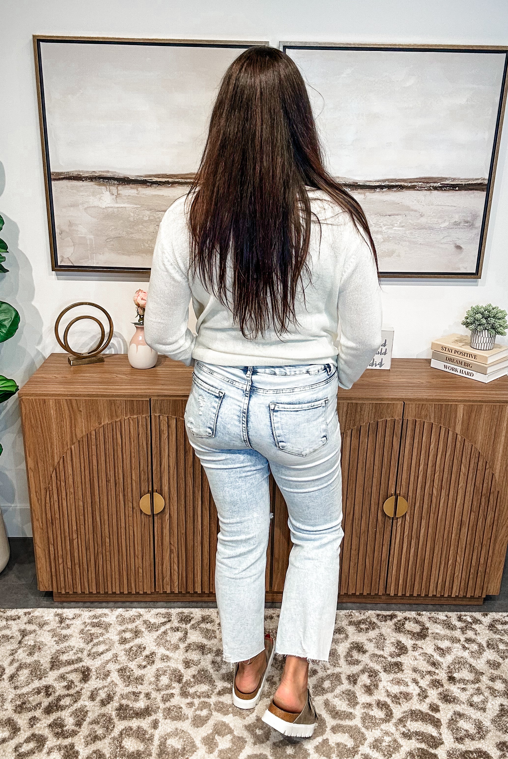 The Rebel Slim Straight Jeans (3-15, 1X-3X)-200 Denim-RISEN-Hello Friends Boutique-Woman's Fashion Boutique Located in Traverse City, MI