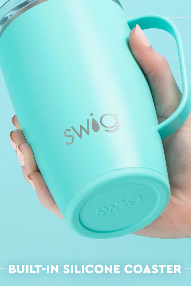 Pretty in Pearl Travel Mug 18oz-300 Treats/Gift-Swig Life-Hello Friends Boutique-Woman's Fashion Boutique Located in Traverse City, MI