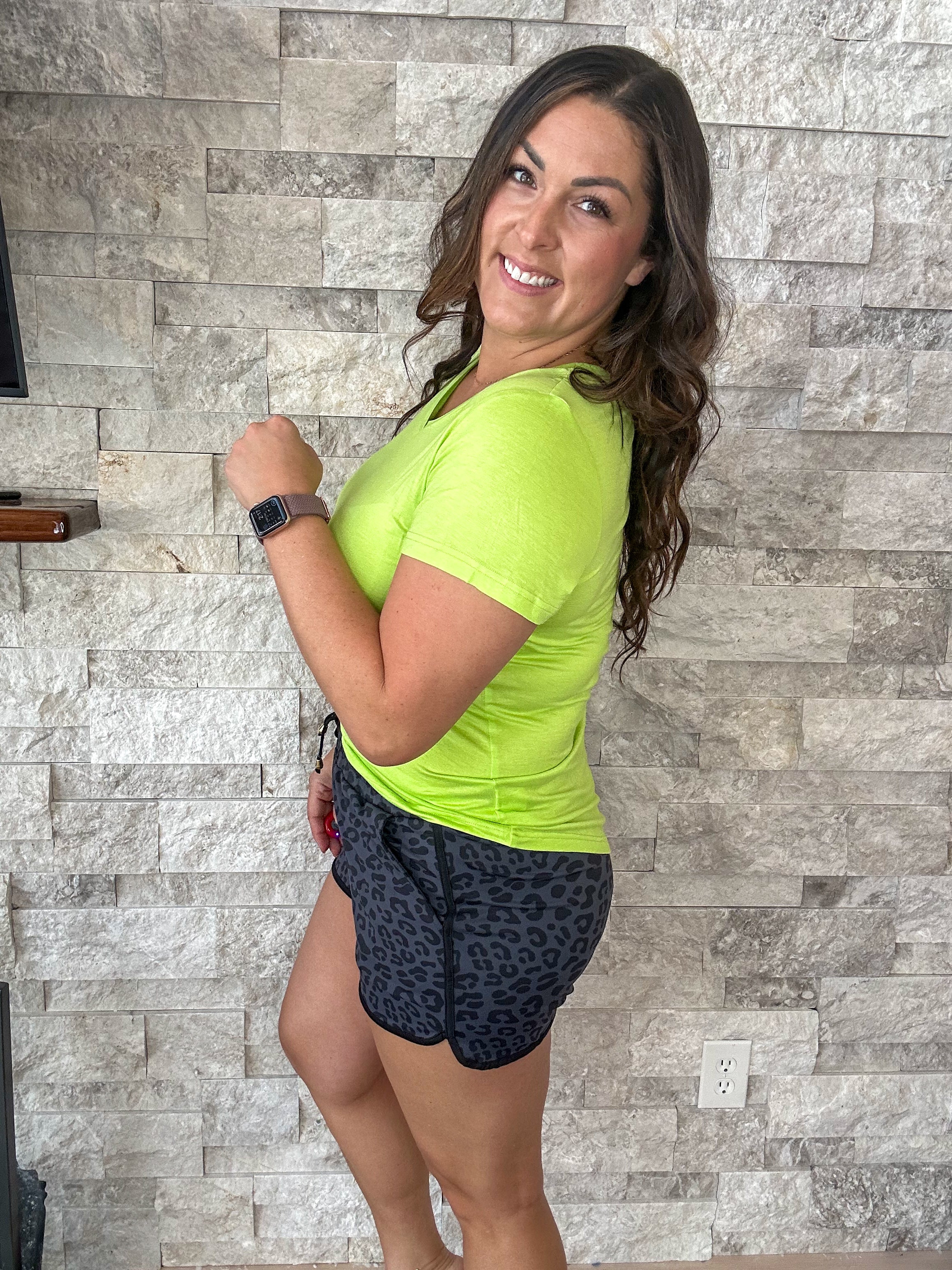 Own The Moment Leopard Everyday Shorts (S-3XL)-220 Shorts/Skirts/Skorts-Jess Lea Wholesale-Hello Friends Boutique-Woman's Fashion Boutique Located in Traverse City, MI