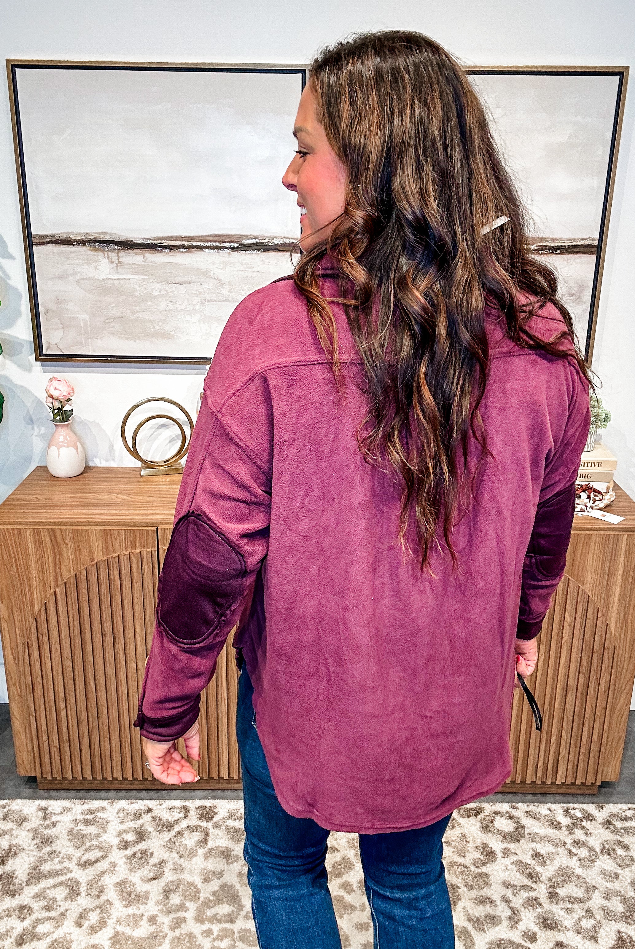 Cozy Comet Fleece Shacket (S-XL)-170 Jackets-Zenana-Hello Friends Boutique-Woman's Fashion Boutique Located in Traverse City, MI