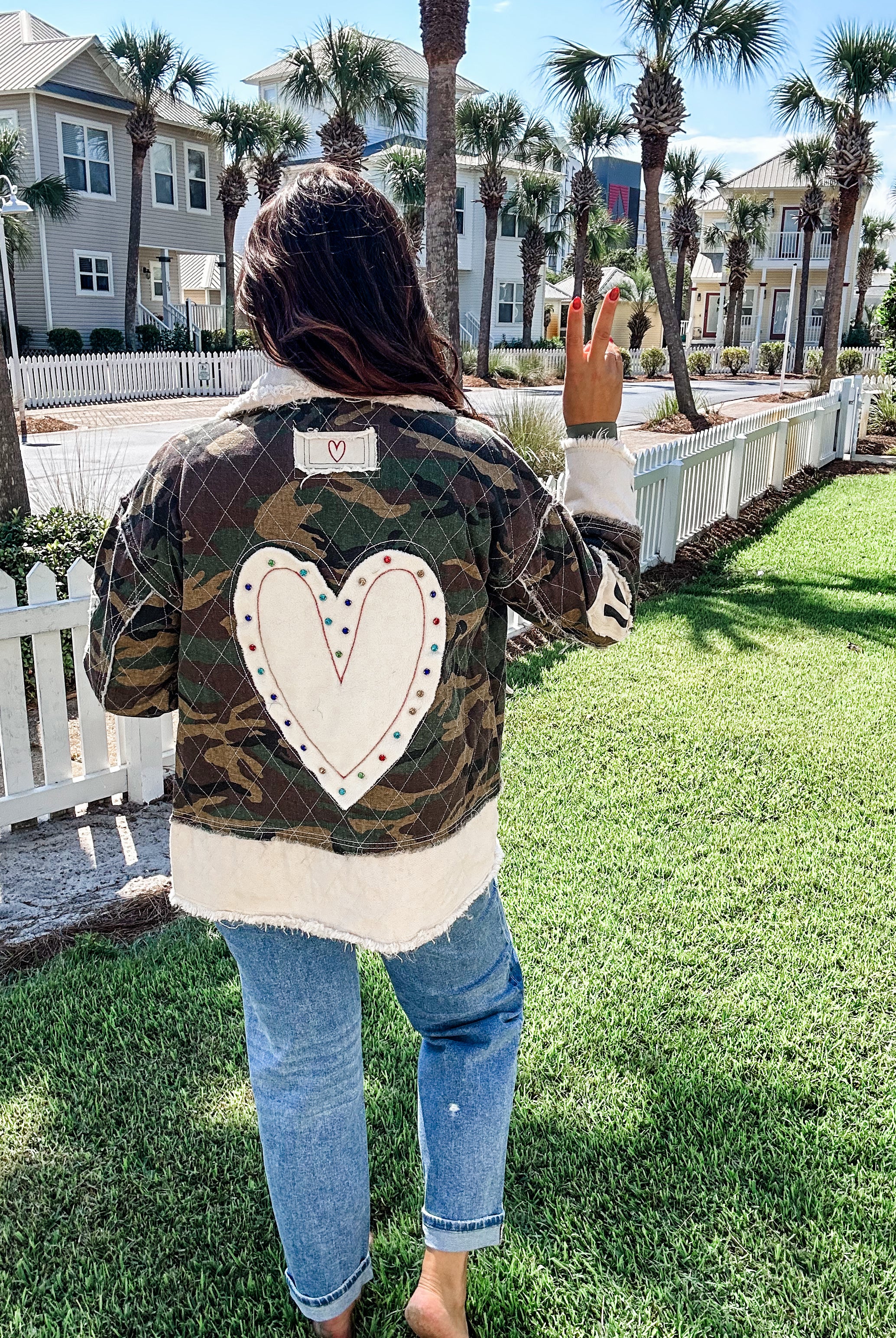 Boss Babe Loving Jacket (S-L)-170 Outerwear/Jackets-POL-Hello Friends Boutique-Woman's Fashion Boutique Located in Traverse City, MI