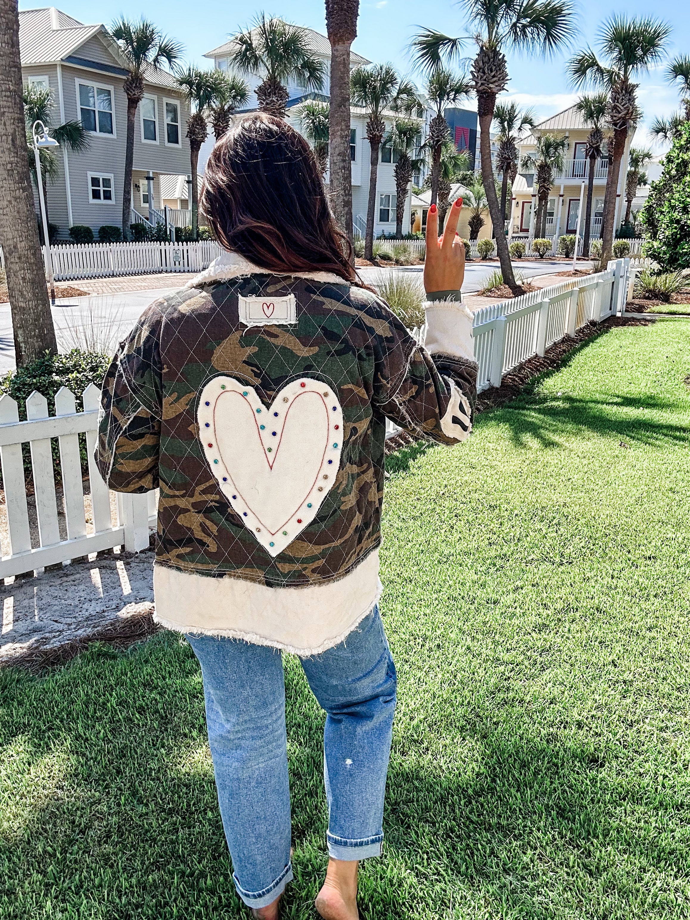 Boss Babe Loving Jacket (S-L)-170 Outerwear/Jackets-POL-Hello Friends Boutique-Woman's Fashion Boutique Located in Traverse City, MI