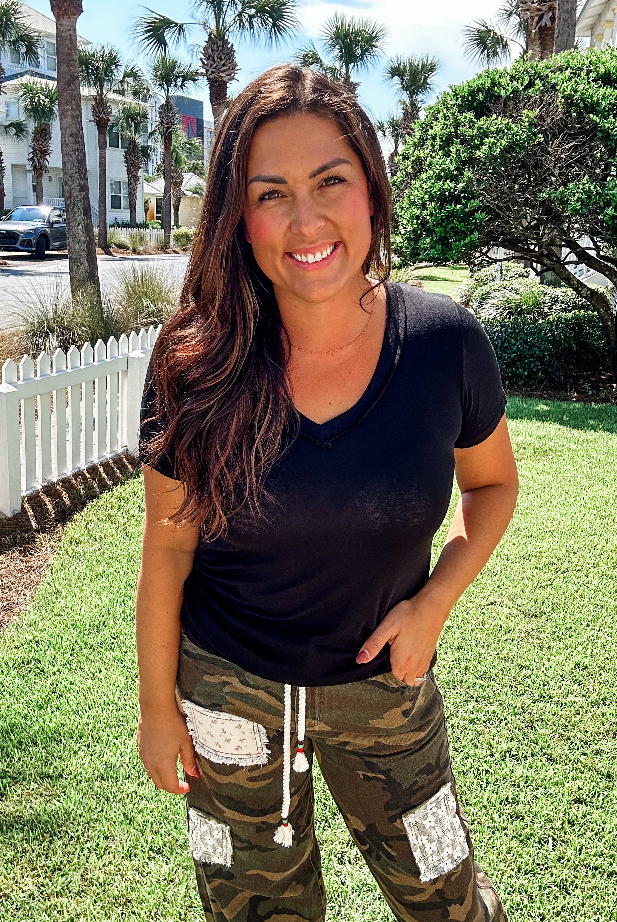 Soft & Basic Best Tee (S-L)-100 Short Sleeve-POL-Hello Friends Boutique-Woman's Fashion Boutique Located in Traverse City, MI