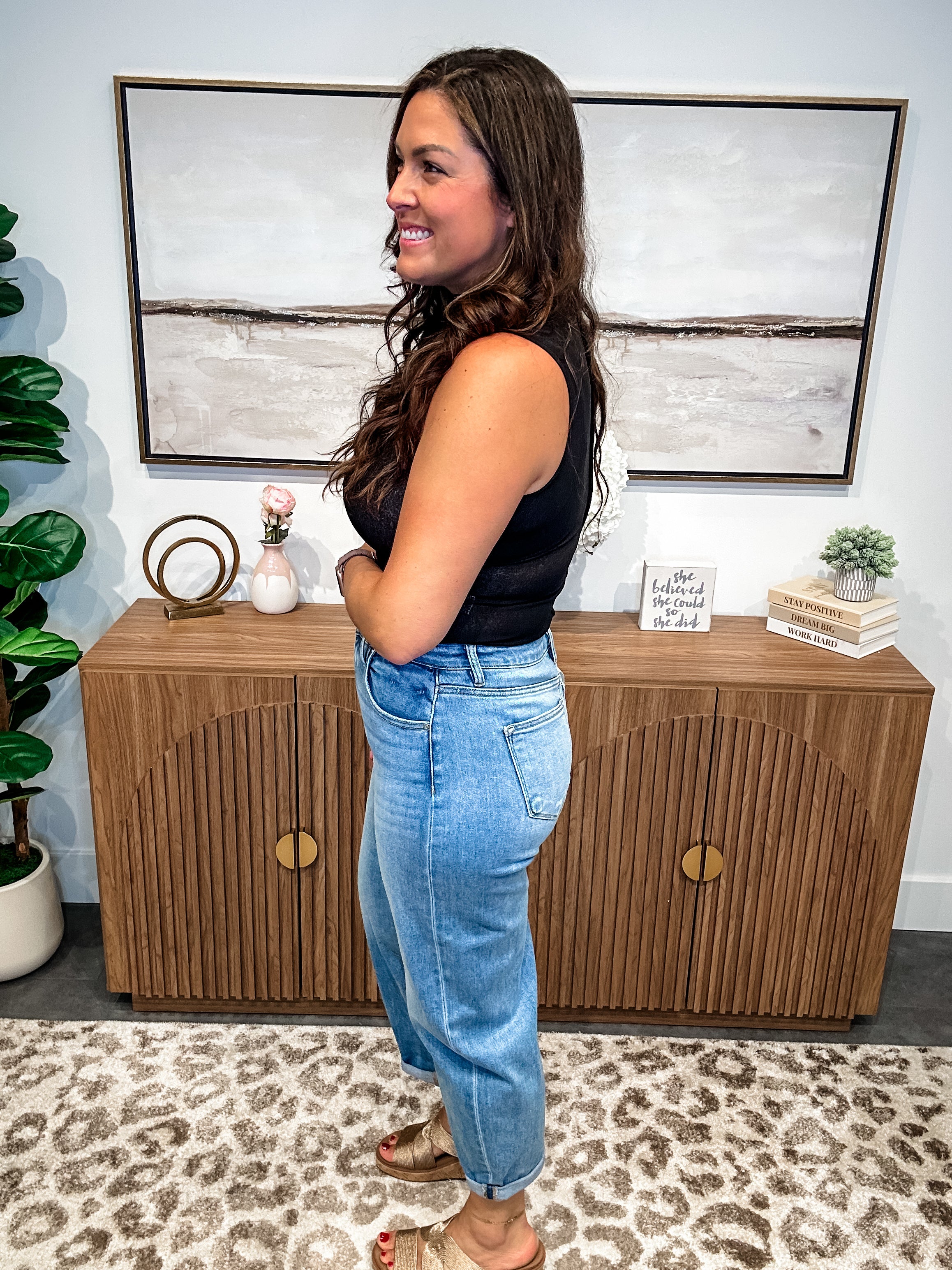 Easy To Miss High Rise Denim in Medium Wash (3-15)-200 Denim-RISEN-Hello Friends Boutique-Woman's Fashion Boutique Located in Traverse City, MI