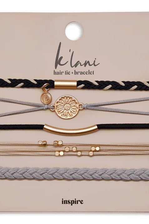 K'Lani Hair Tie Bracelets - Inspire-240 Jewelry-K'Lani-Hello Friends Boutique-Woman's Fashion Boutique Located in Traverse City, MI