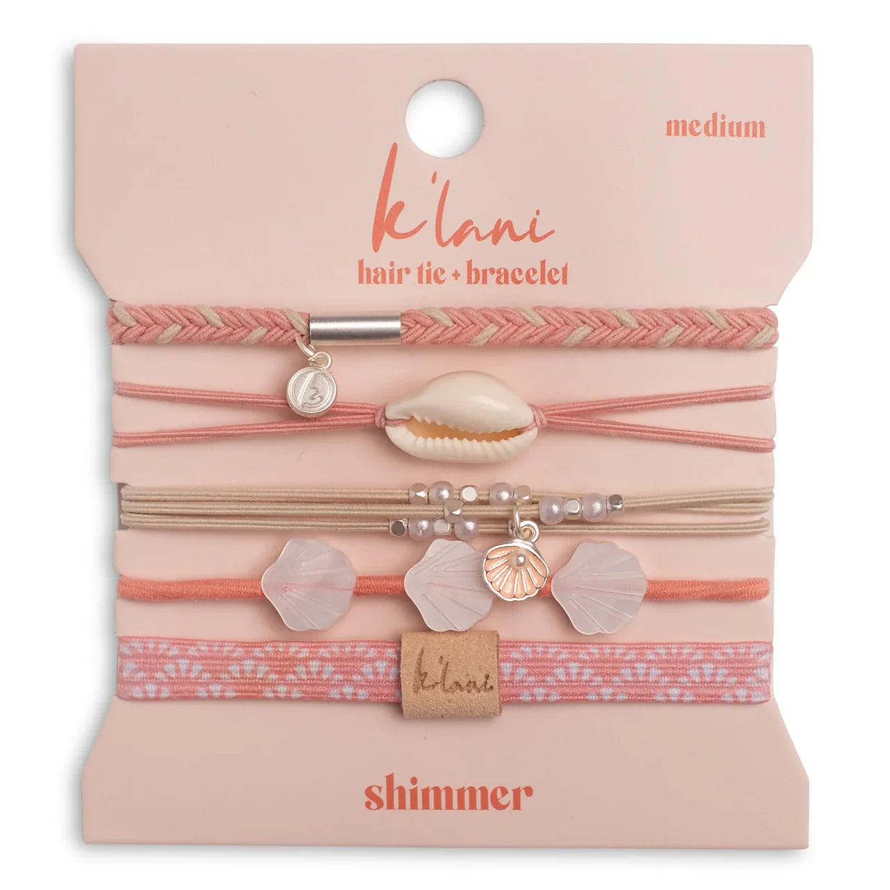K'Lani Hair Tie Bracelets - Shimmer-240 Jewelry-K'Lani-Hello Friends Boutique-Woman's Fashion Boutique Located in Traverse City, MI