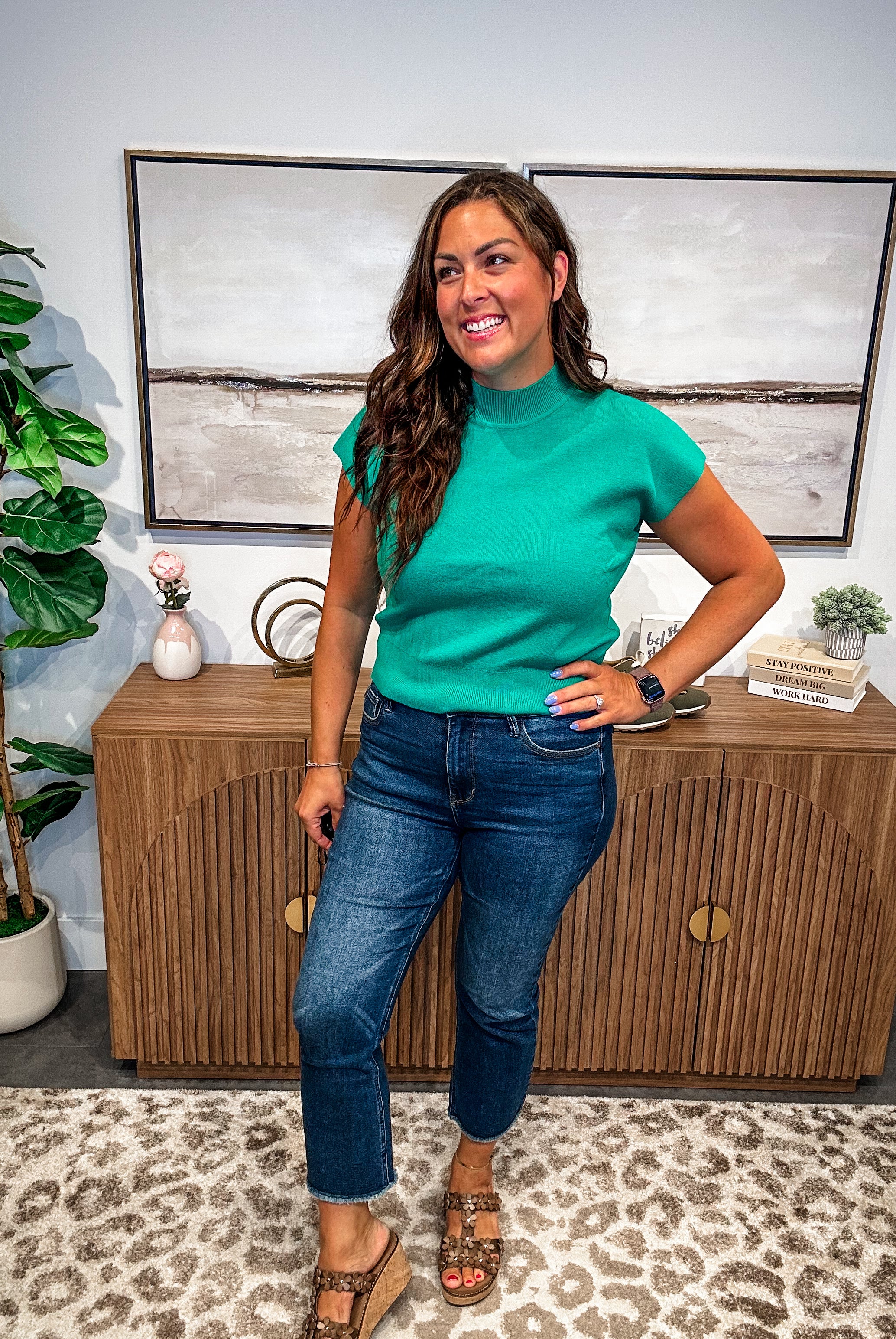 The City Chic Kick Flares (0-24W)-200 Denim-Judy Blue-Hello Friends Boutique-Woman's Fashion Boutique Located in Traverse City, MI