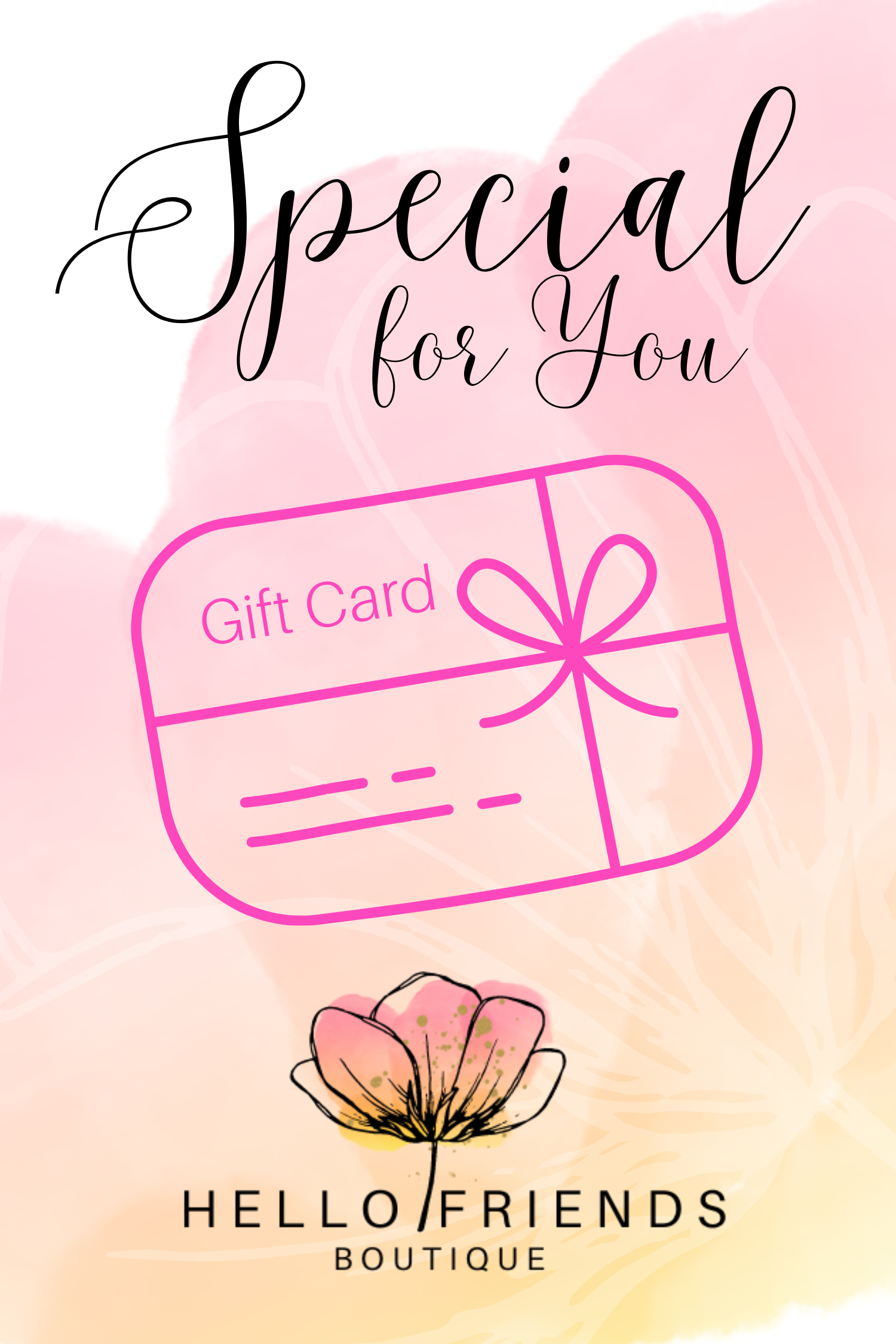 Hello Friends Boutique Gift Card-hello-friends-boutique-Hello Friends Boutique-Woman's Fashion Boutique Located in Traverse City, MI