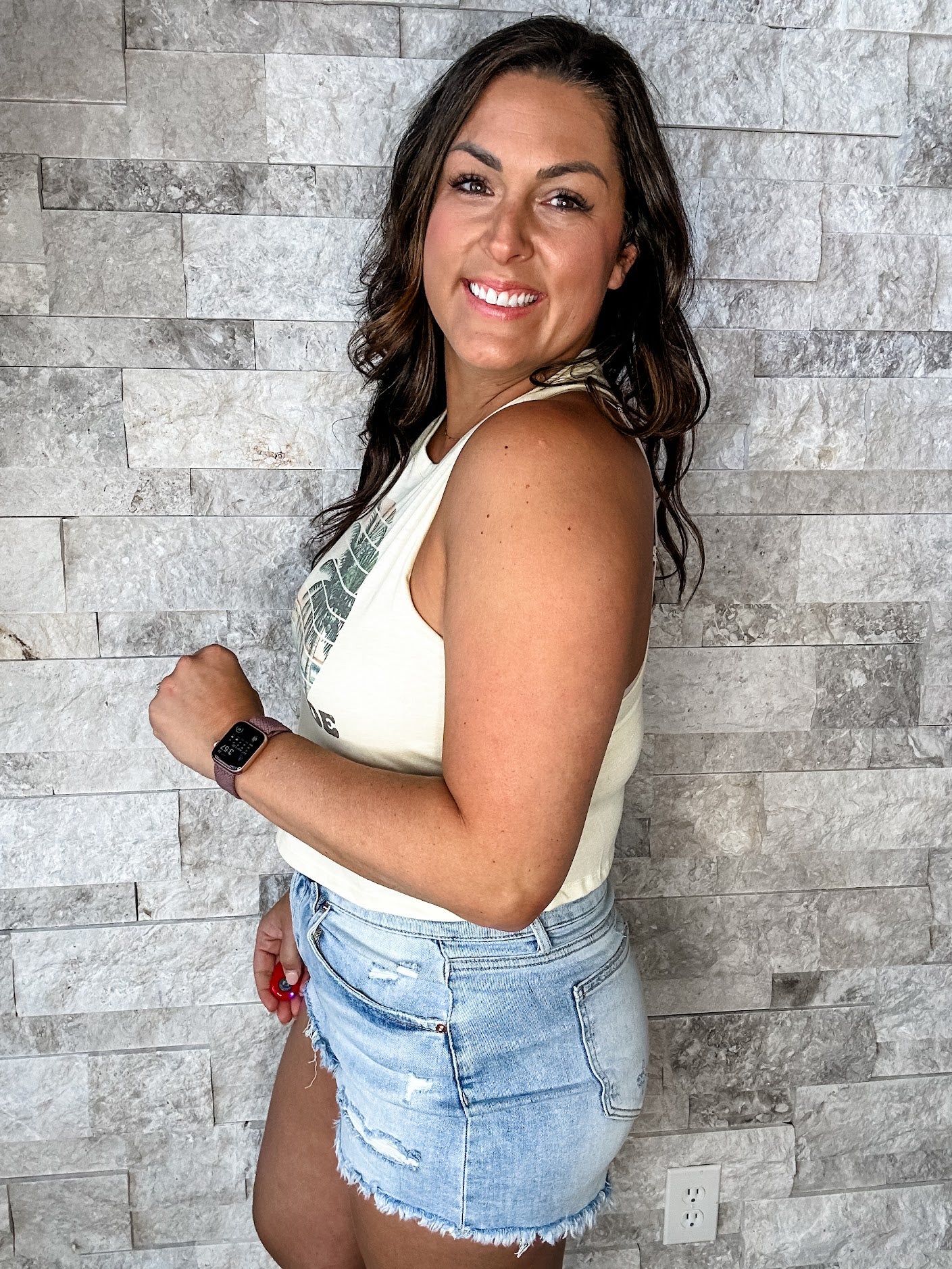 Vacay Mode Tank (S-3XL)-130 Graphic Tees-FOX & OWL-Hello Friends Boutique-Woman's Fashion Boutique Located in Traverse City, MI
