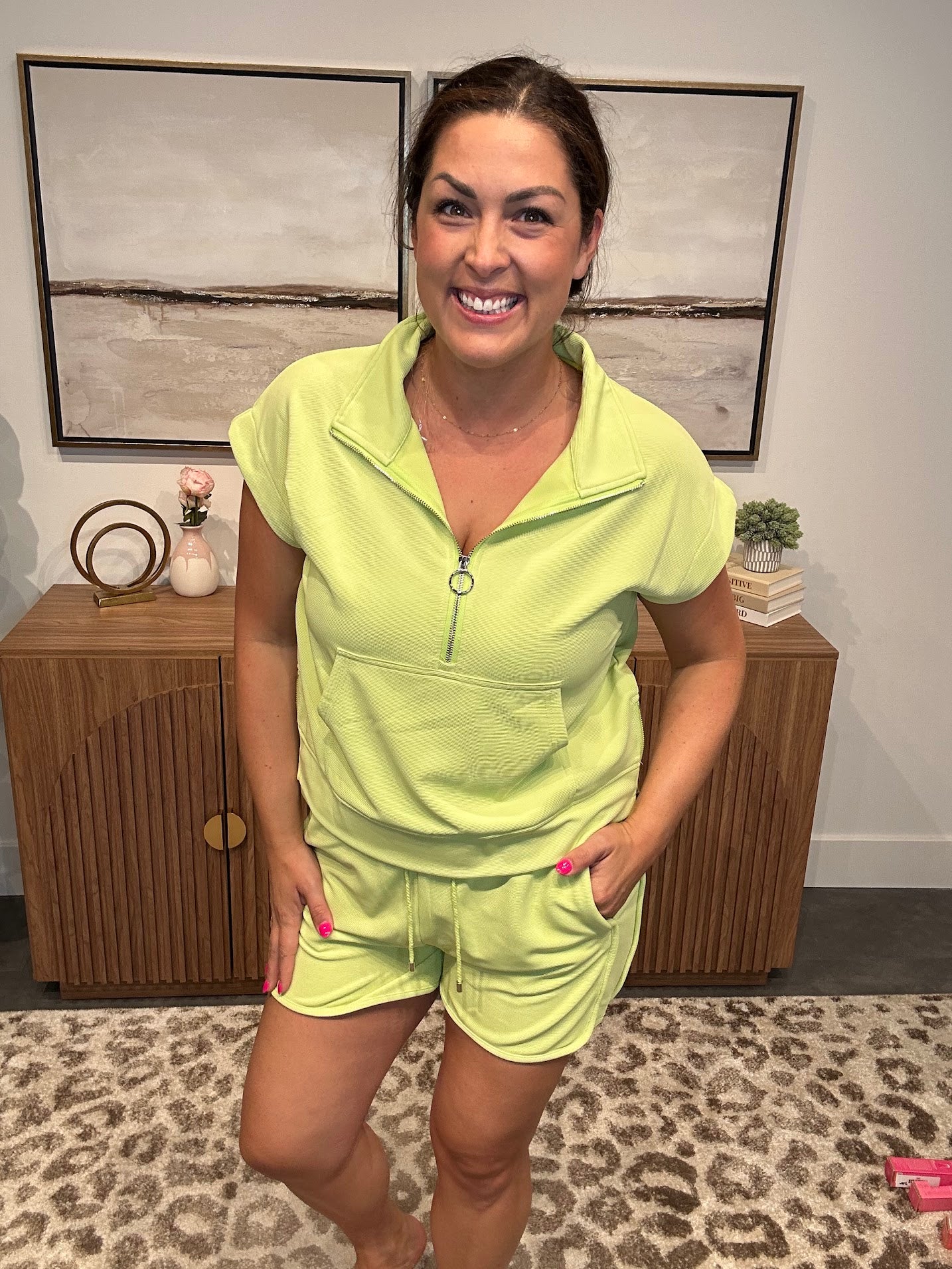 Break Away Top (S-L)-100 Short Sleeve-Entro-Hello Friends Boutique-Woman's Fashion Boutique Located in Traverse City, MI