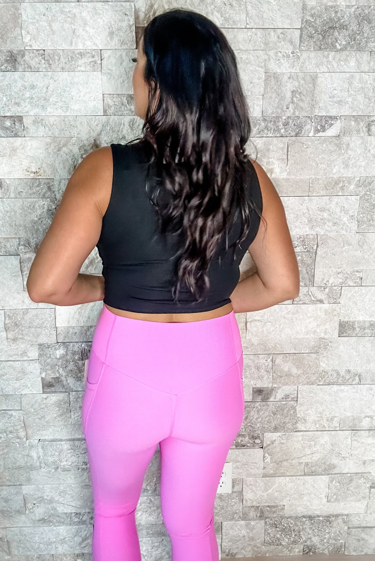 Molly Max Sculpt Diagonal Ribbed Leggings (S-3XL)-210 Leggings/Joggers-With Love, Molly-Hello Friends Boutique-Woman's Fashion Boutique Located in Traverse City, MI