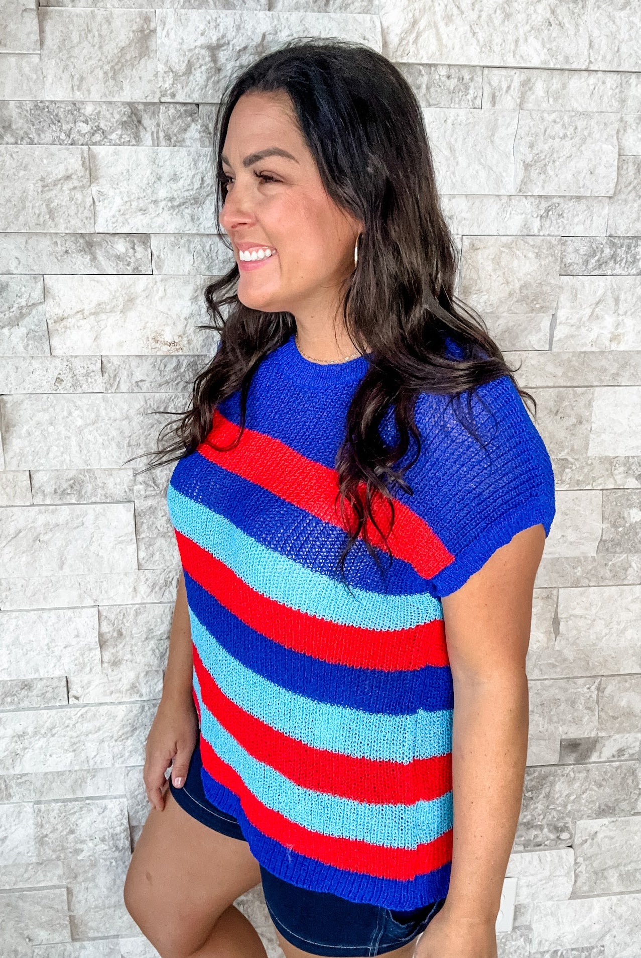 It Was A Good Idea Top (S-3XL)-100 Short Sleeve-HAPTICS-Hello Friends Boutique-Woman's Fashion Boutique Located in Traverse City, MI