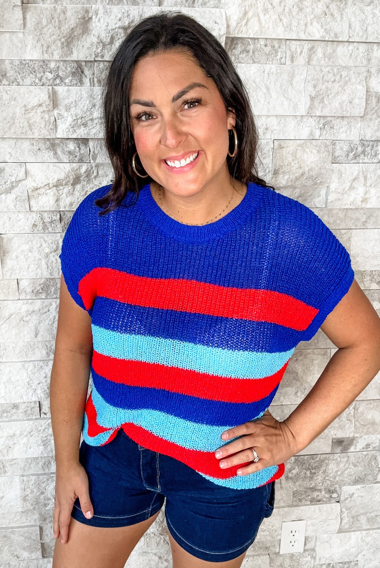 It Was A Good Idea Top (S-3XL)-100 Short Sleeve-HAPTICS-Hello Friends Boutique-Woman's Fashion Boutique Located in Traverse City, MI