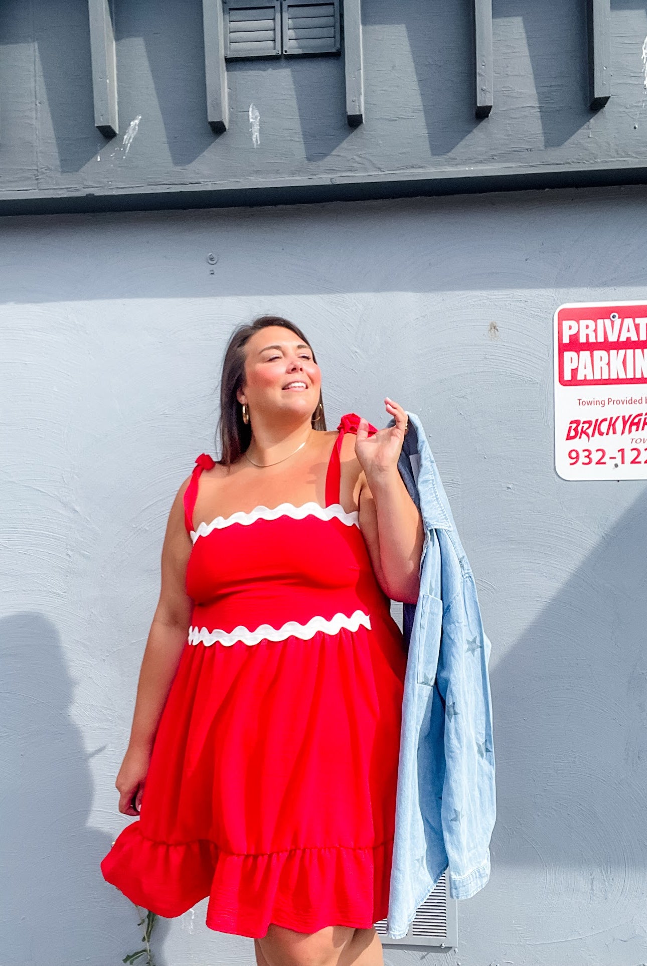Cherry Ribbon Daydress (S-3XL)-180 Dresses-KORI-Hello Friends Boutique-Woman's Fashion Boutique Located in Traverse City, MI