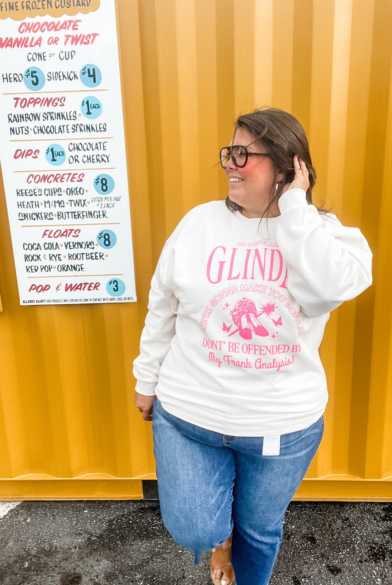 Elphaba OR Glinda Youth (XS-XL) & Adult Sweatshirt (S-2XL)-150 Sweatshirts/Hoodies-Poppy & Pine-Hello Friends Boutique-Woman's Fashion Boutique Located in Traverse City, MI