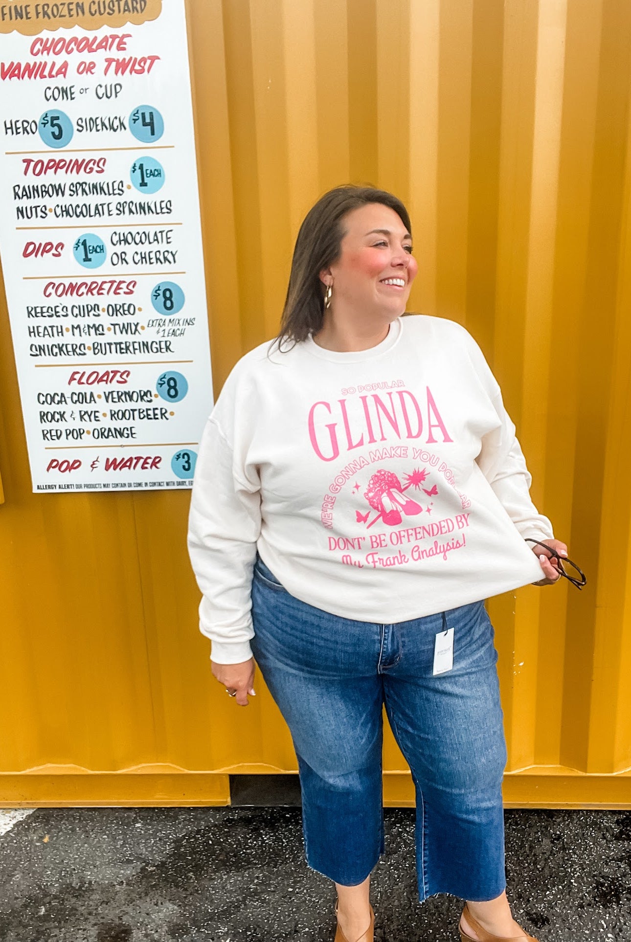 Elphaba OR Glinda Youth (XS-XL) & Adult Sweatshirt (S-2XL)-150 Sweatshirts/Hoodies-Poppy & Pine-Hello Friends Boutique-Woman's Fashion Boutique Located in Traverse City, MI