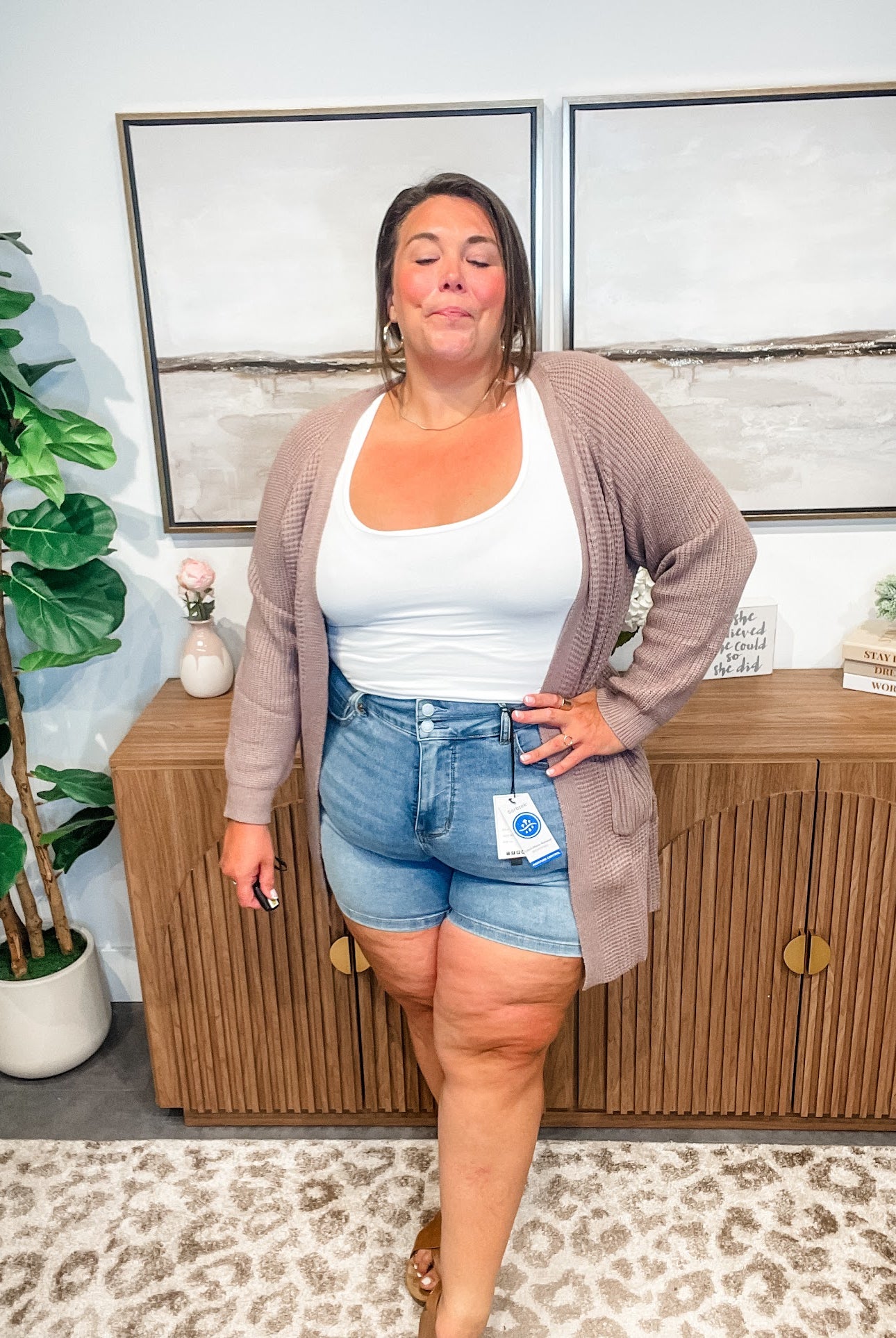 Record Setter Shorts (S-3XL) - SAVE SPRING-200 Denim-Judy Blue-Hello Friends Boutique-Woman's Fashion Boutique Located in Traverse City, MI