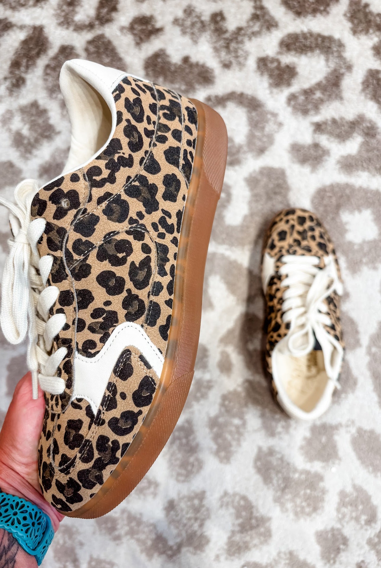 The Tastic Retro Leopard Sneaker (7-11)-250 Shoes-BLOWFISH-Hello Friends Boutique-Woman's Fashion Boutique Located in Traverse City, MI