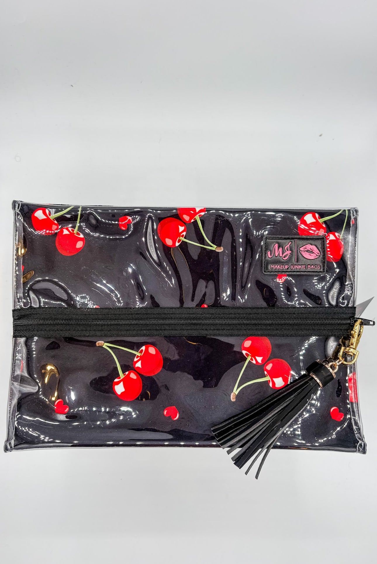 Cherry on Top MakeUp Junkie Bag-260 Bags-Makeup Junkie Bags-Hello Friends Boutique-Woman's Fashion Boutique Located in Traverse City, MI