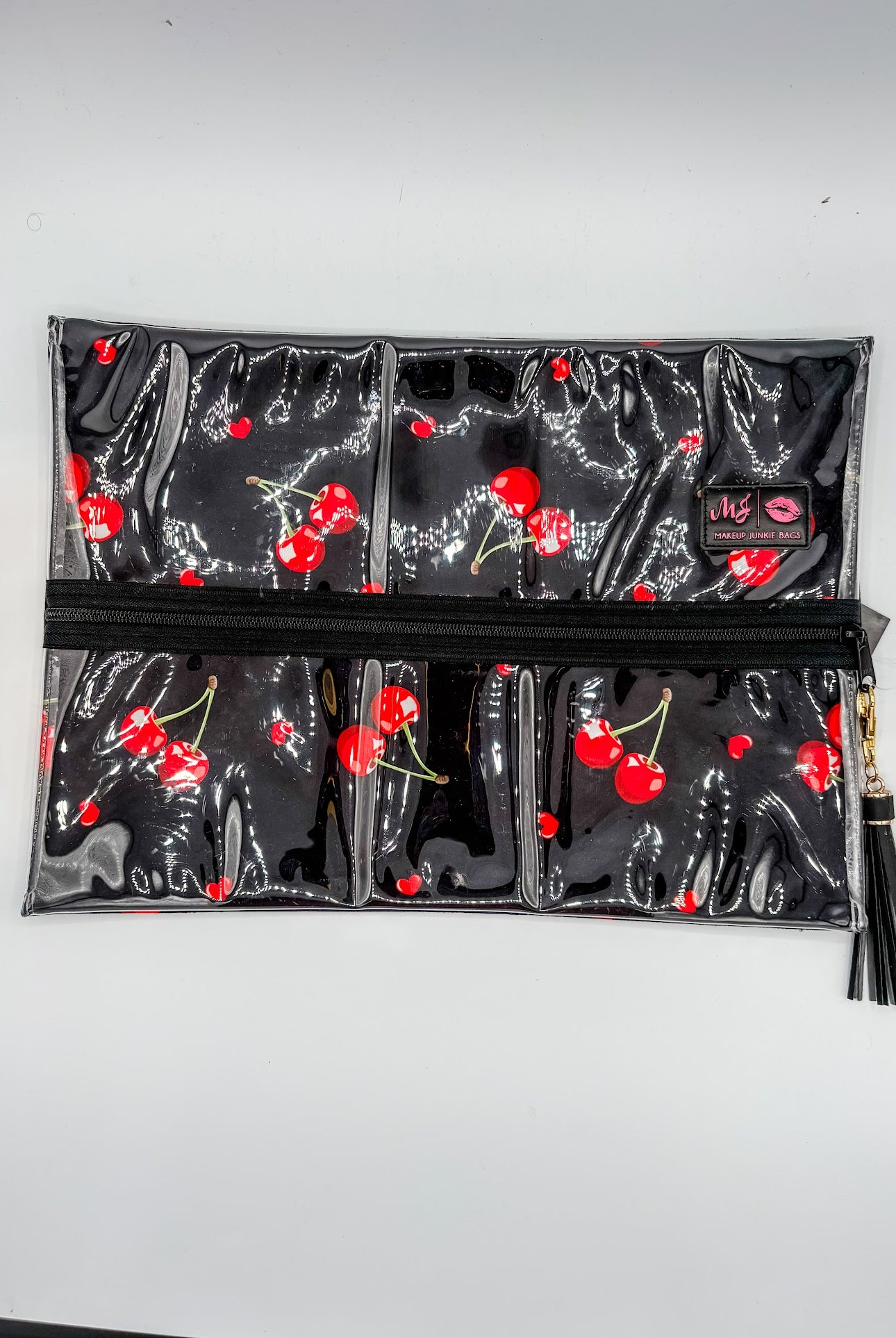 Cherry on Top MakeUp Junkie Bag-260 Bags-Makeup Junkie Bags-Hello Friends Boutique-Woman's Fashion Boutique Located in Traverse City, MI
