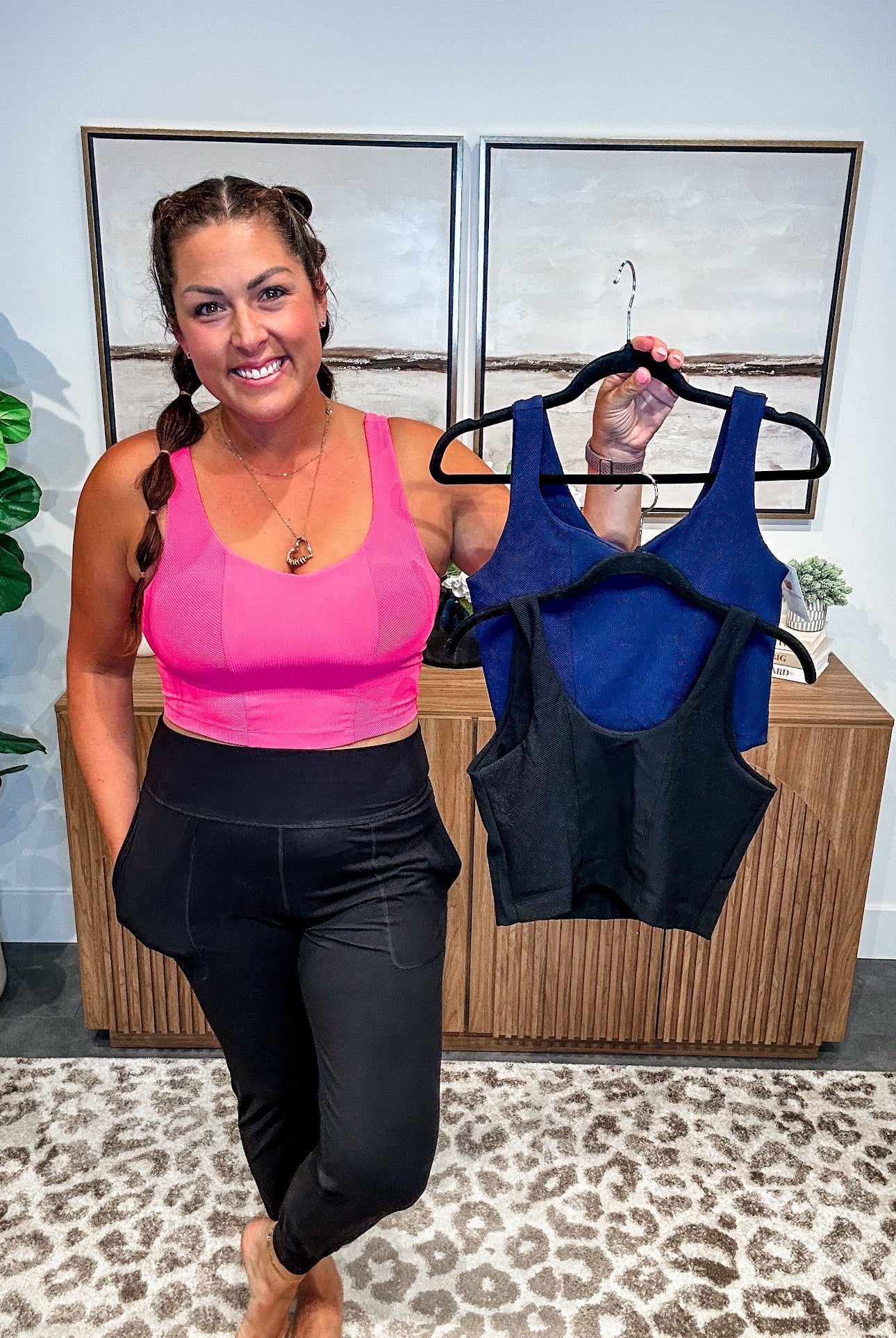 VibeFlex Ribbed Bra Tank (S-3XL)-120 Sleeveless-Rae Mode-Hello Friends Boutique-Woman's Fashion Boutique Located in Traverse City, MI